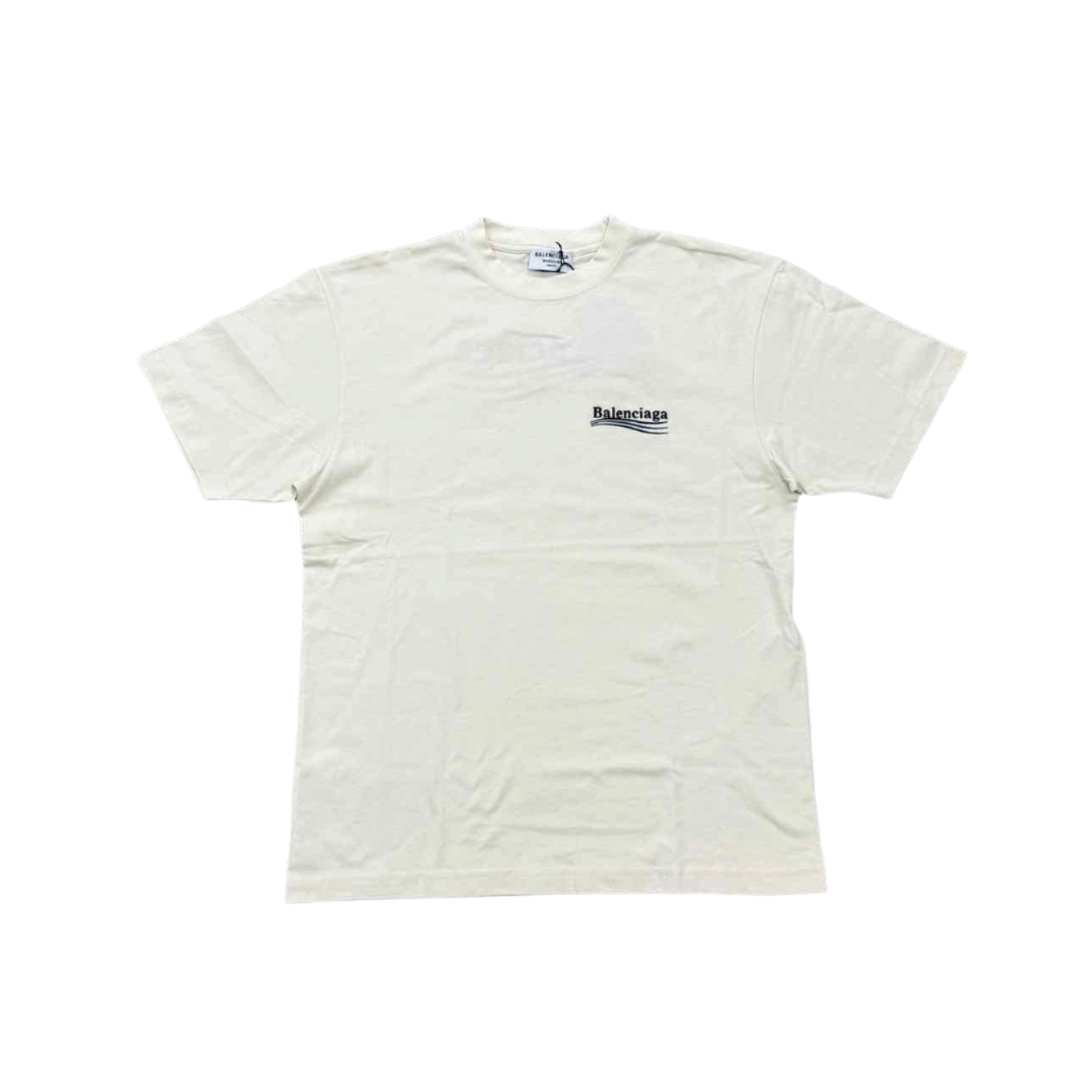 Balenciaga T - Shirt CAMPAIGN Cream New Size S