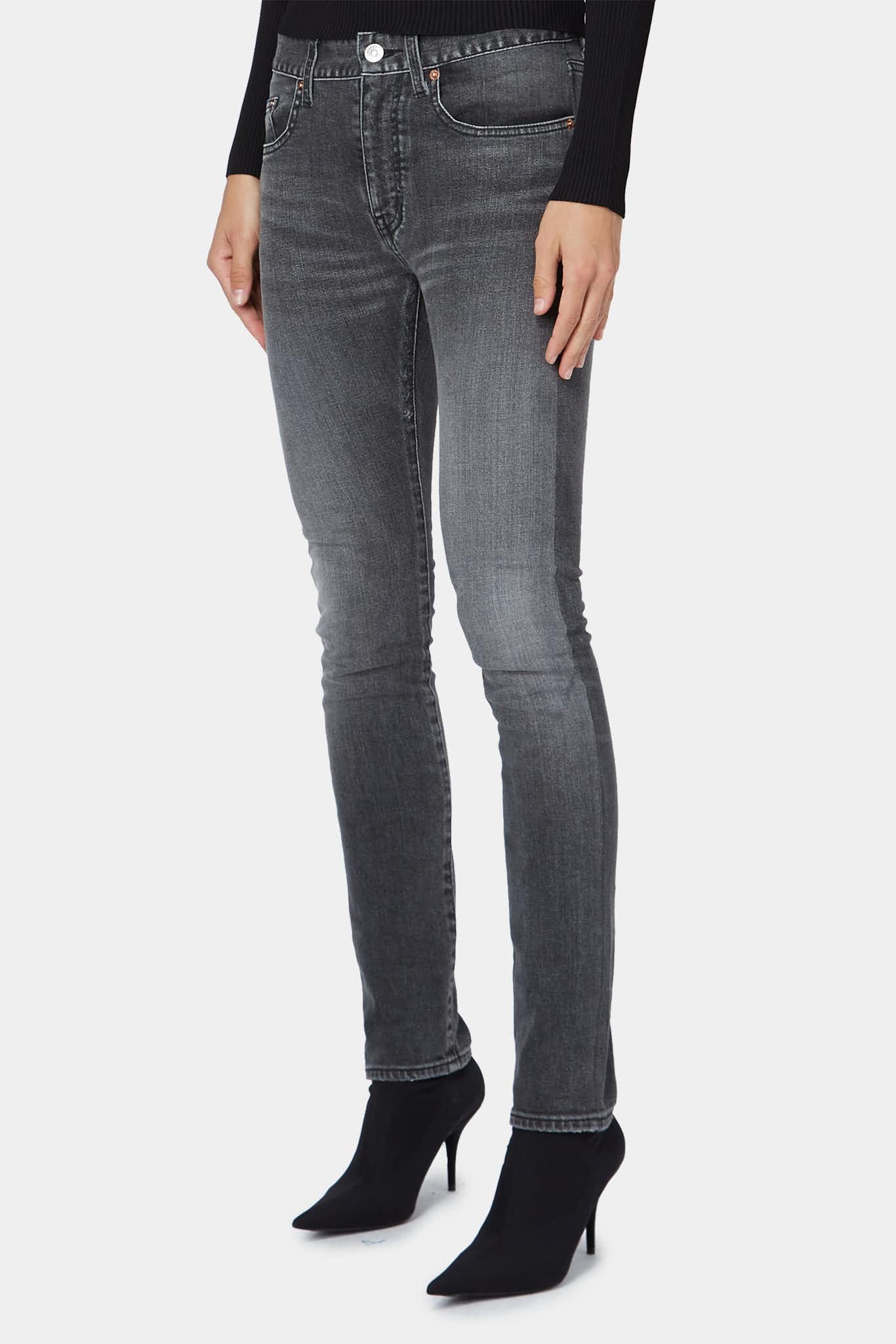 Balenciaga Jean en coton gris