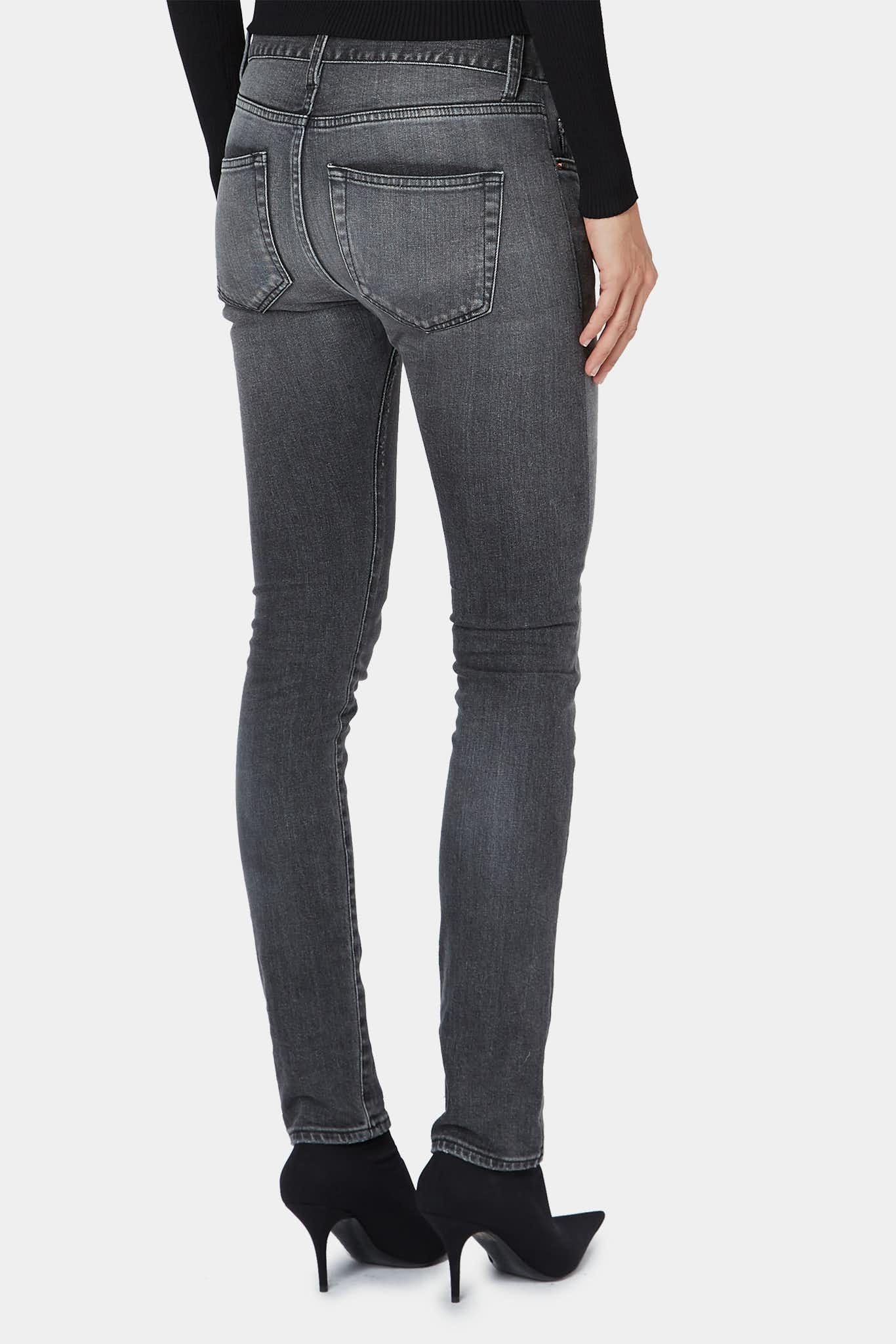 Balenciaga Jean en coton gris