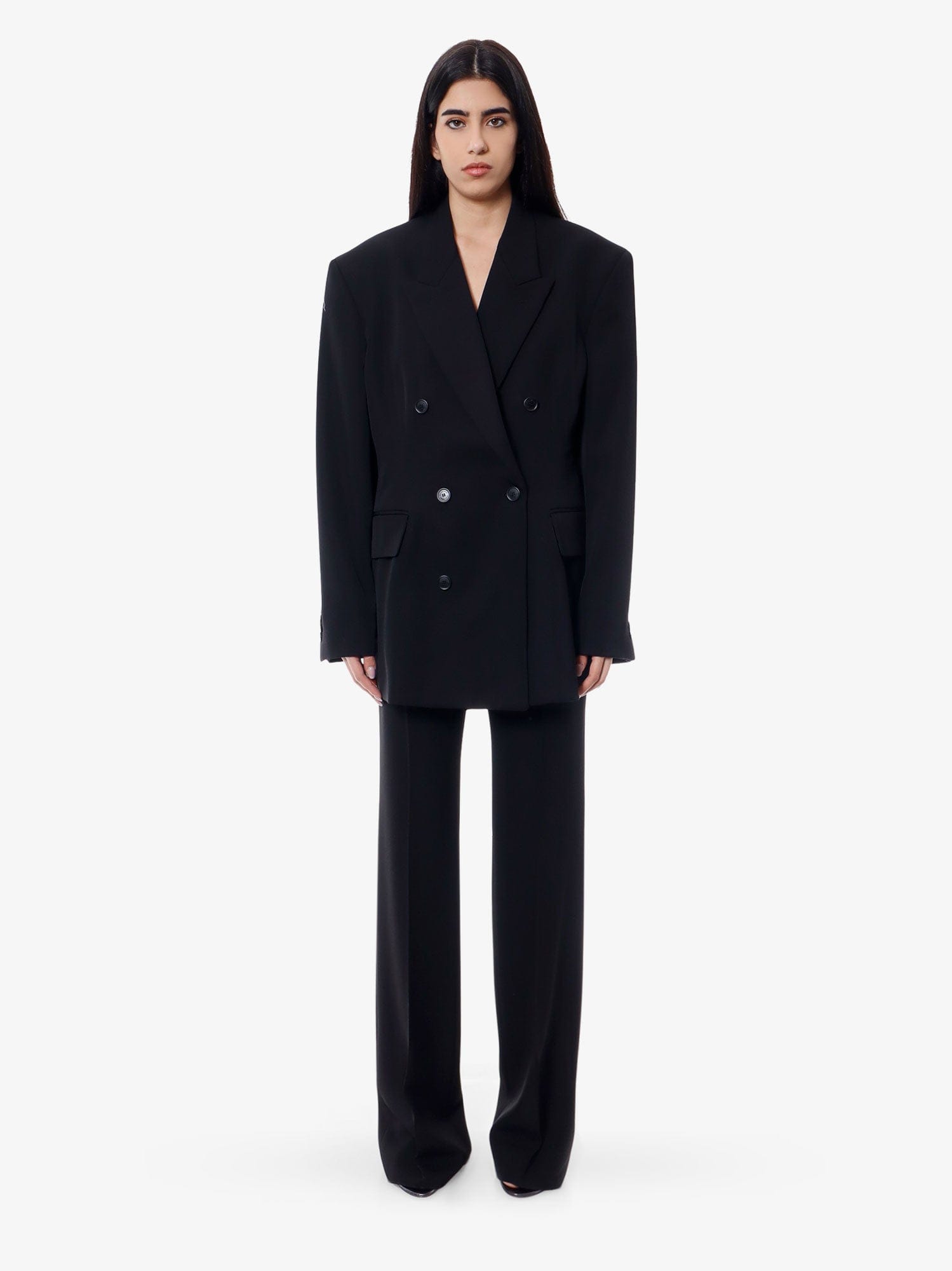 Balenciaga Slim fit wool trousers