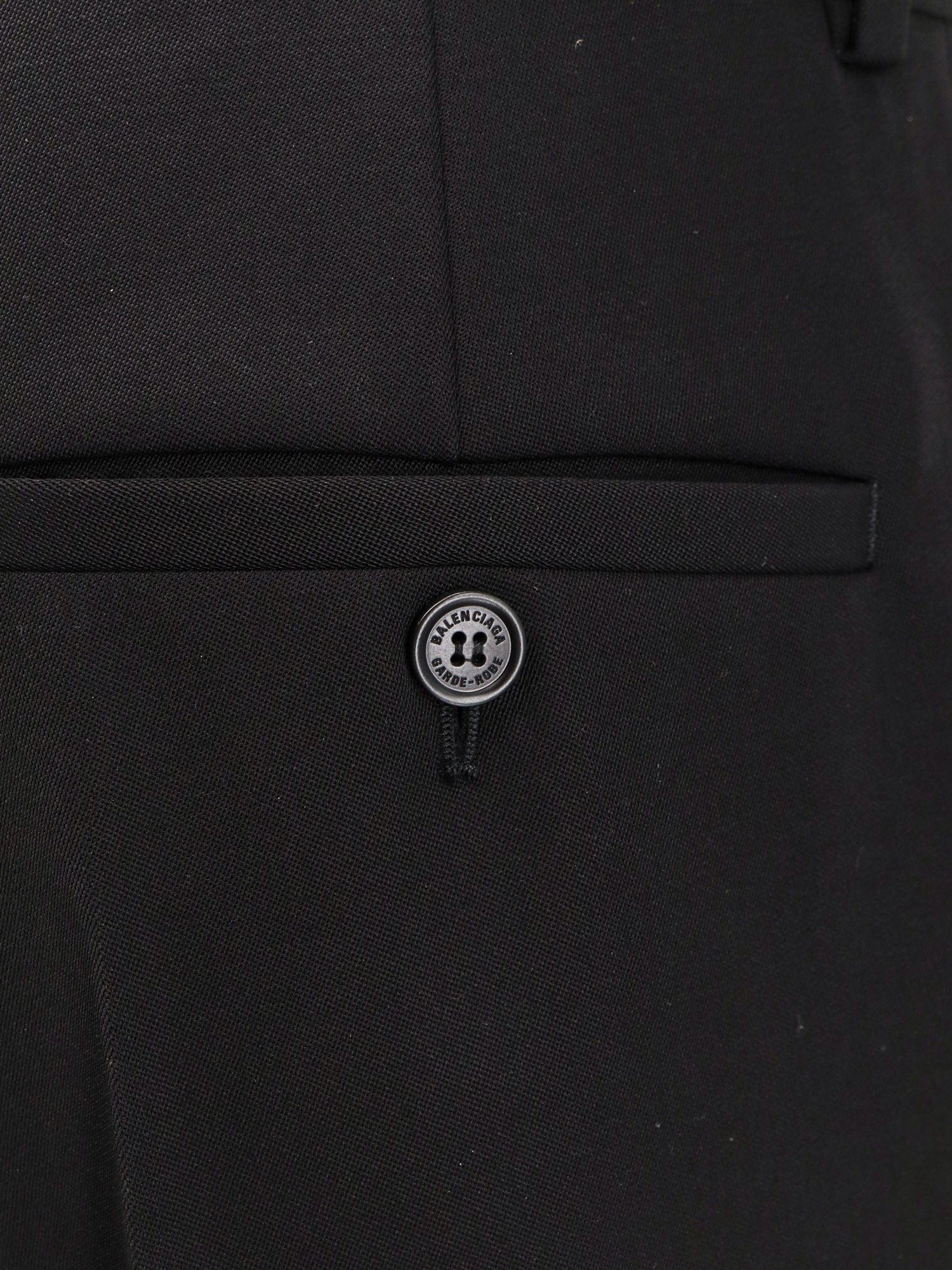 Balenciaga Slim fit wool trousers