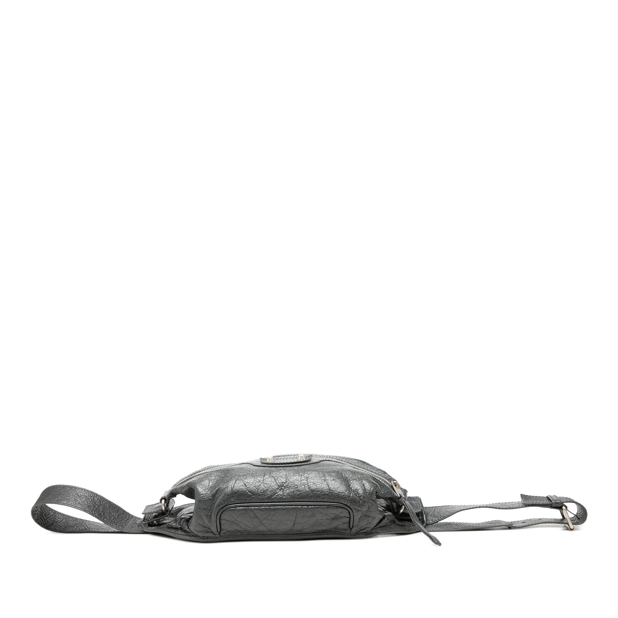 Balenciaga Lambskin Motocross Classic Neo Lift Belt Bag