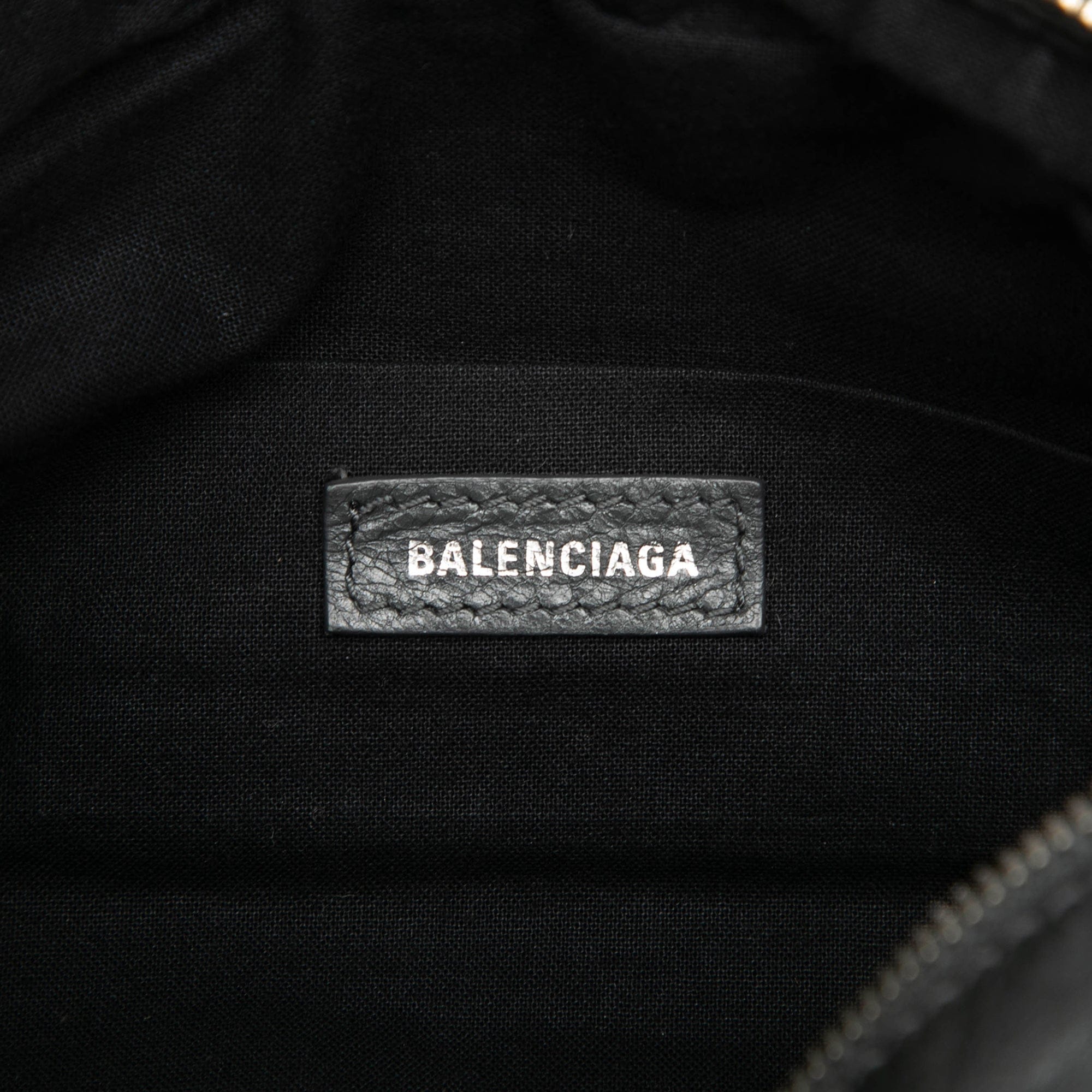 Balenciaga Lambskin Motocross Classic Neo Lift Belt Bag