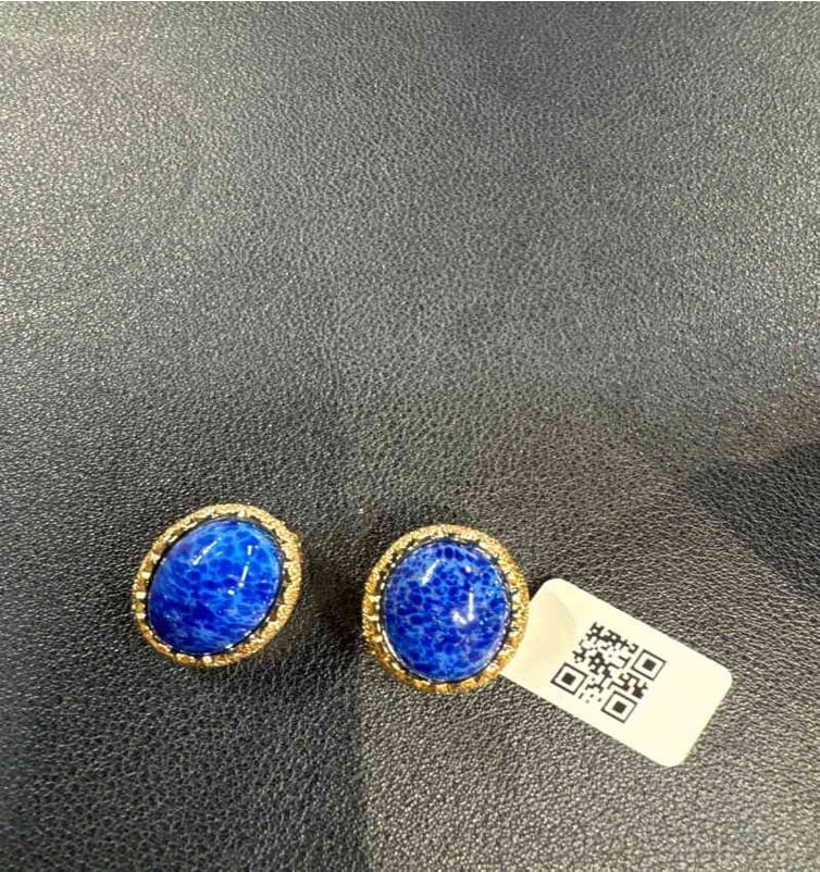 Dior Blue Clip - on Earrings LZ505236