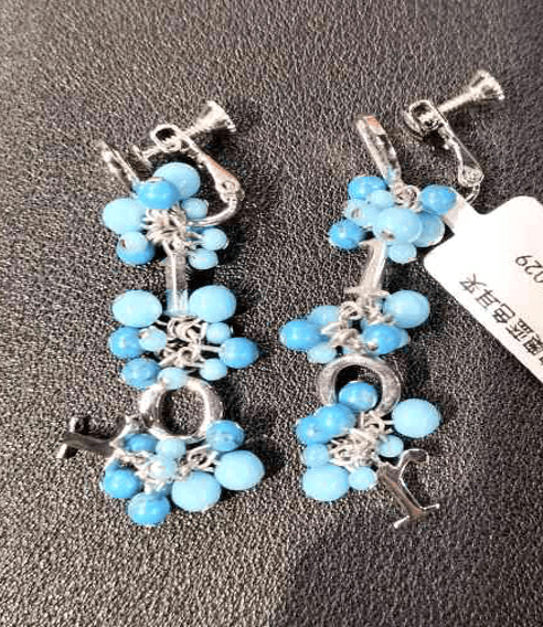 Dior Blue Clip - on Earrings LZ511029
