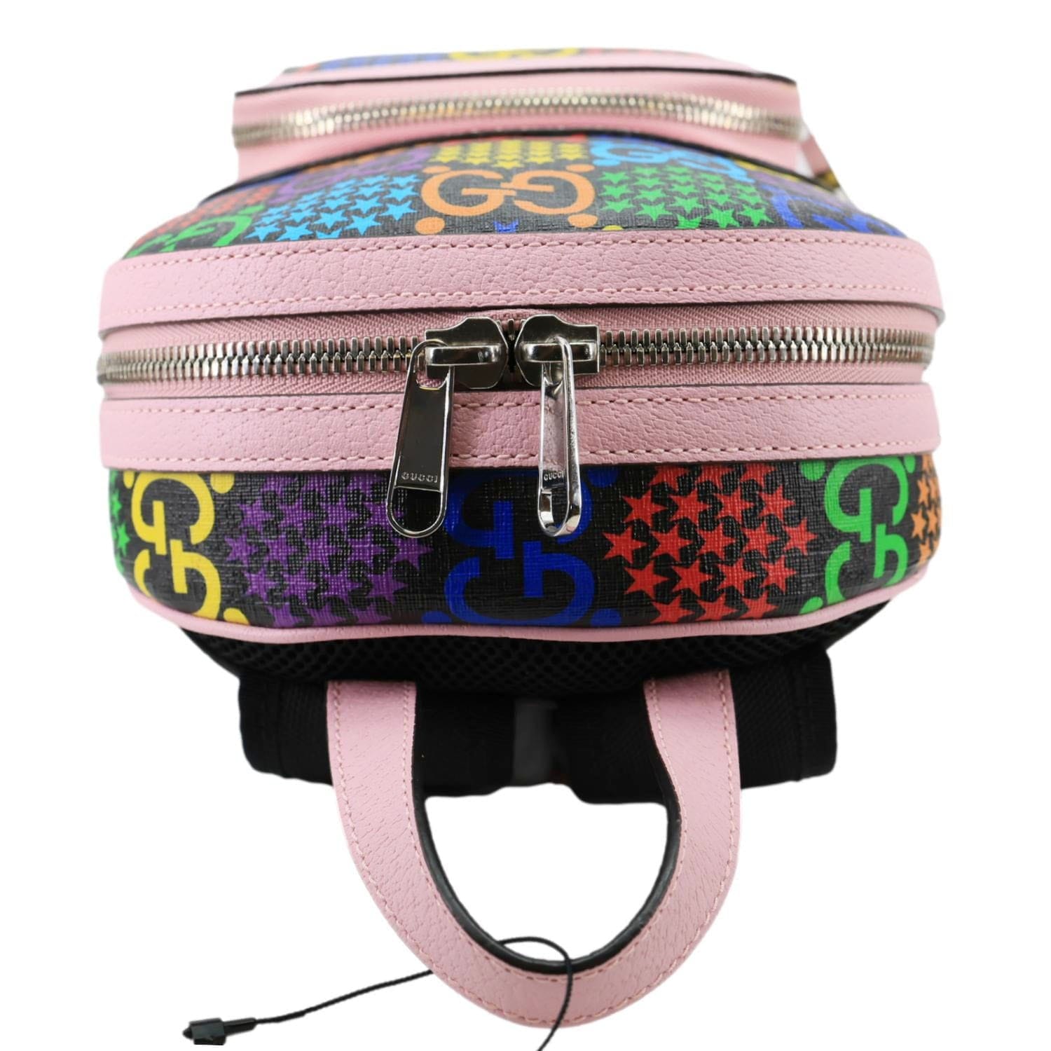 GUCCI Psychedelic GG Supreme Monogram Canvas Backpack Bag Multicolor 601296