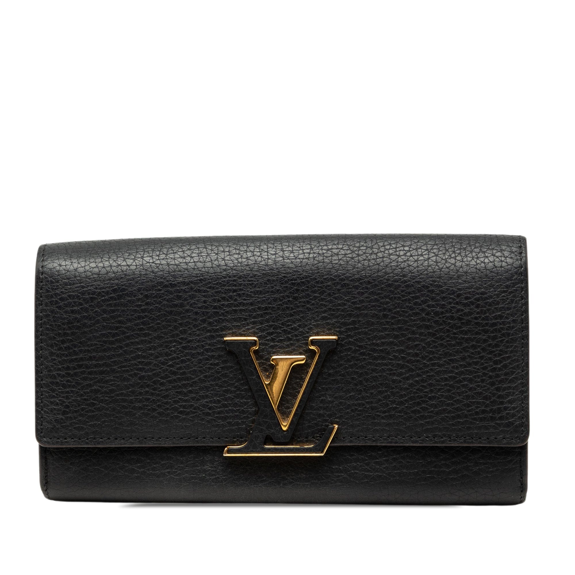 Louis Vuitton Taurillon Capucines Long Wallet