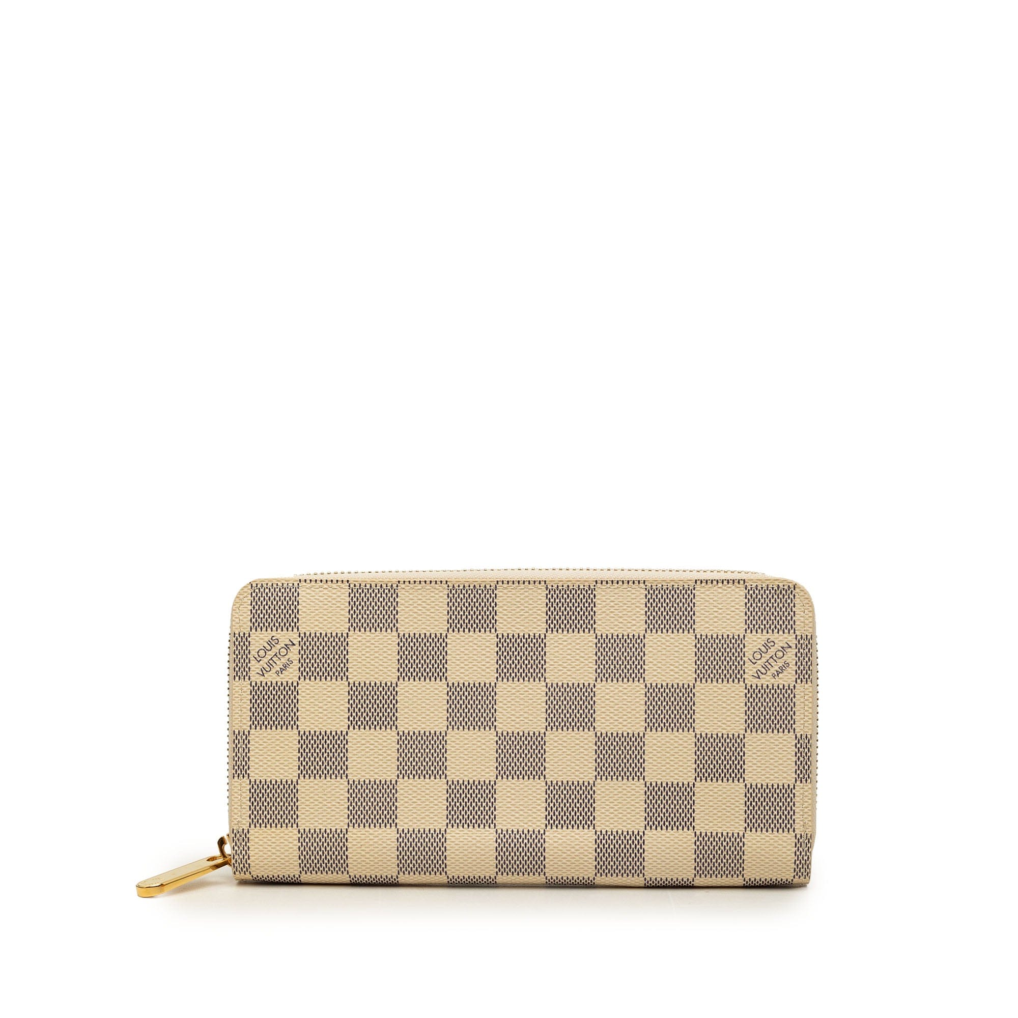 Louis Vuitton Damier Azur Zippy Long Wallet