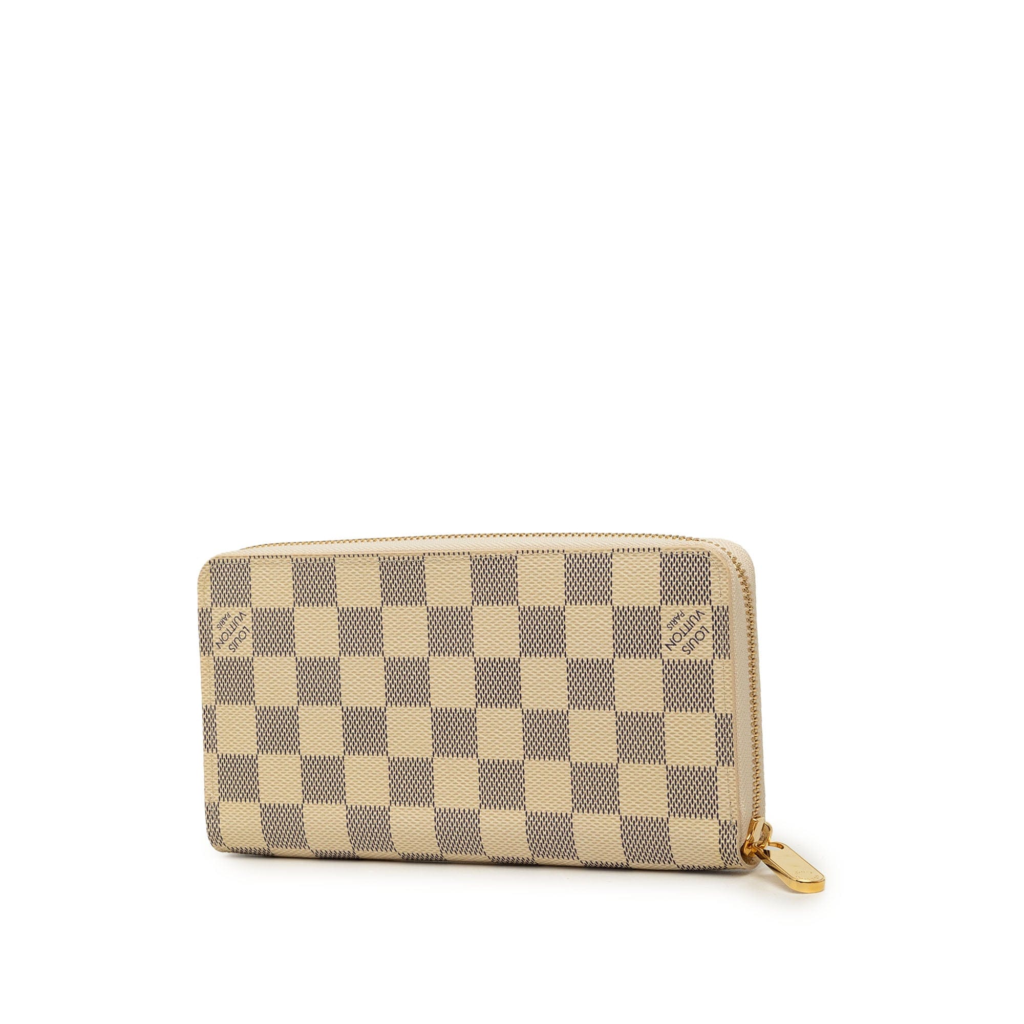 Louis Vuitton Damier Azur Zippy Long Wallet