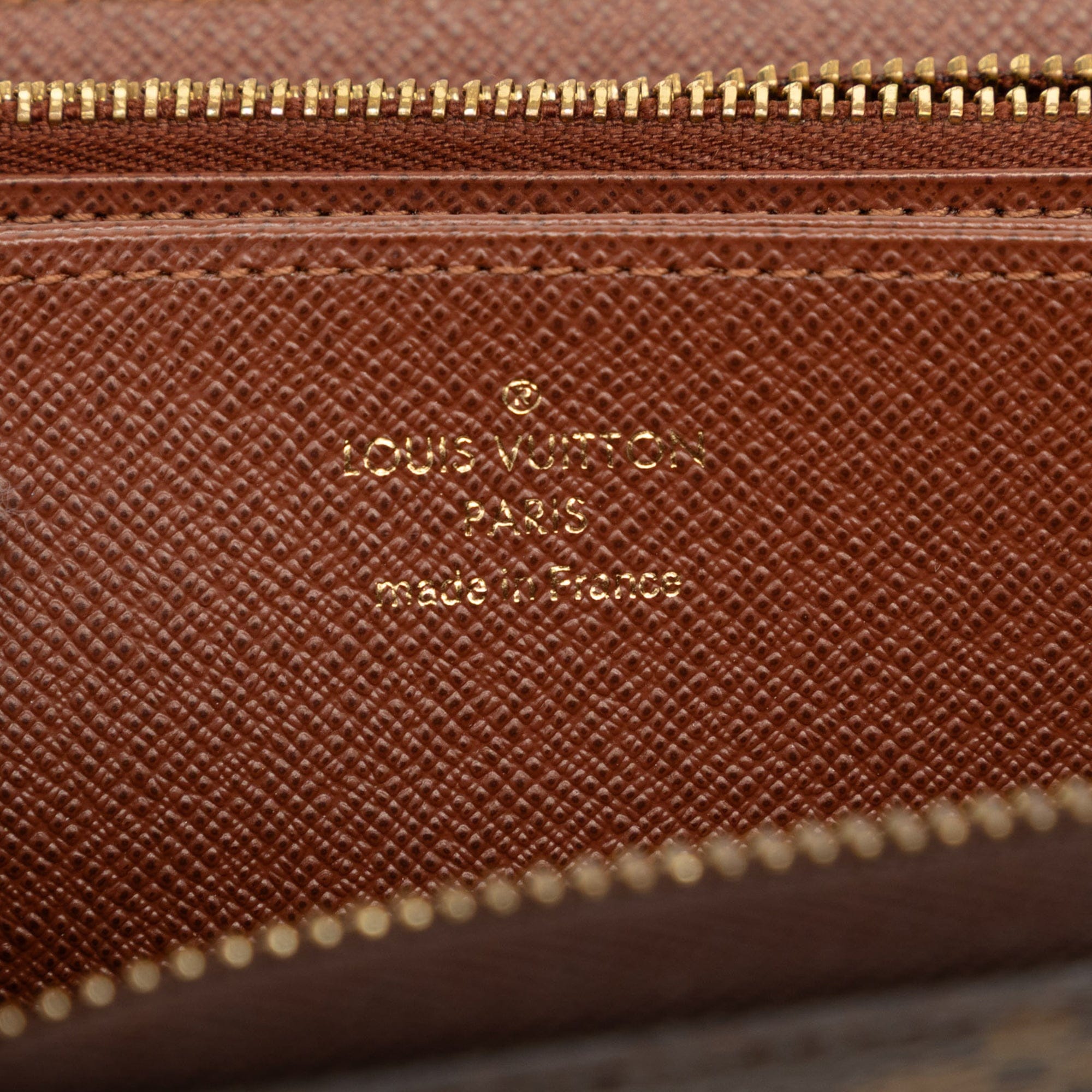 Louis Vuitton Monogram Zippy Long Wallet