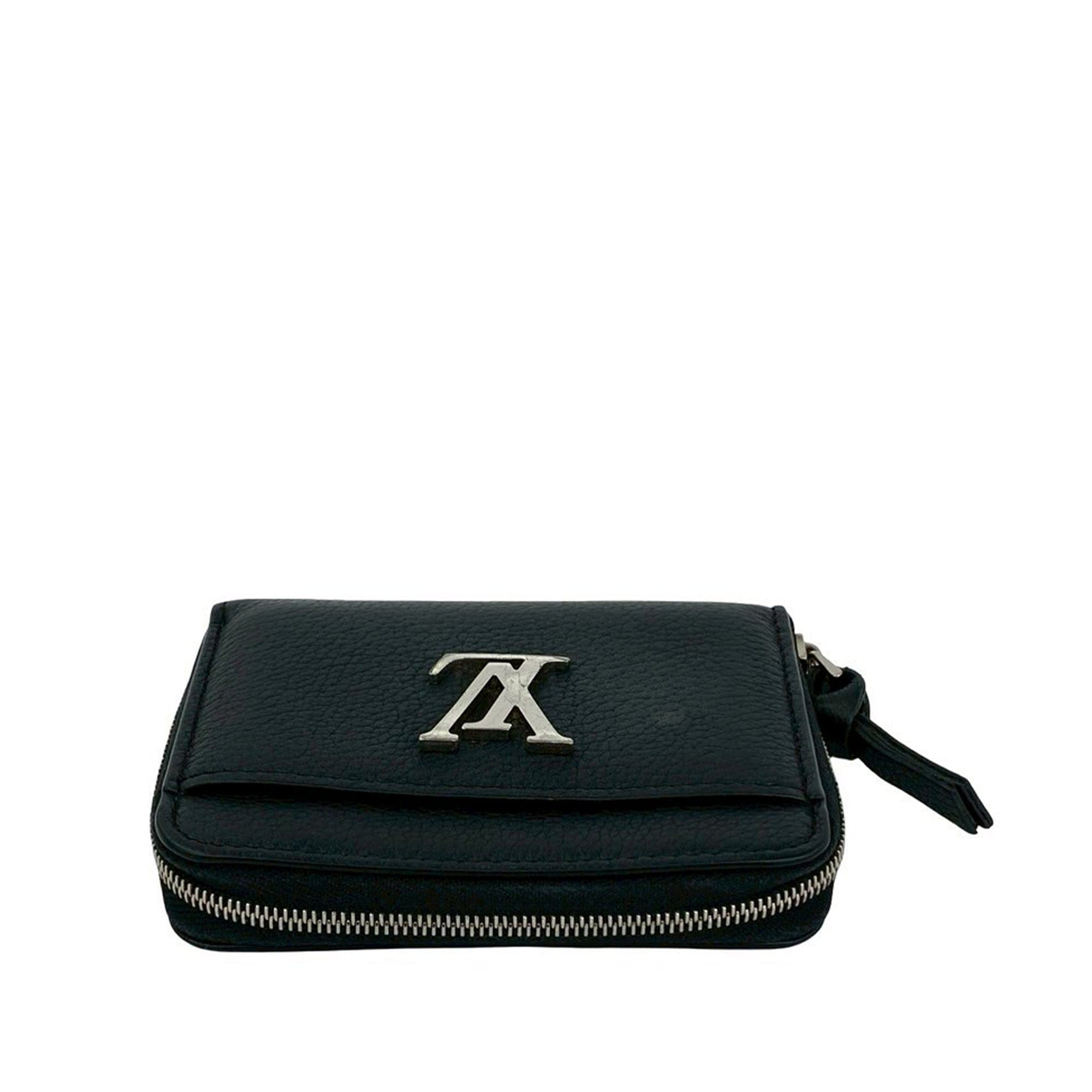 Louis Vuitton Calfskin Lockme Zippy Coin Purse