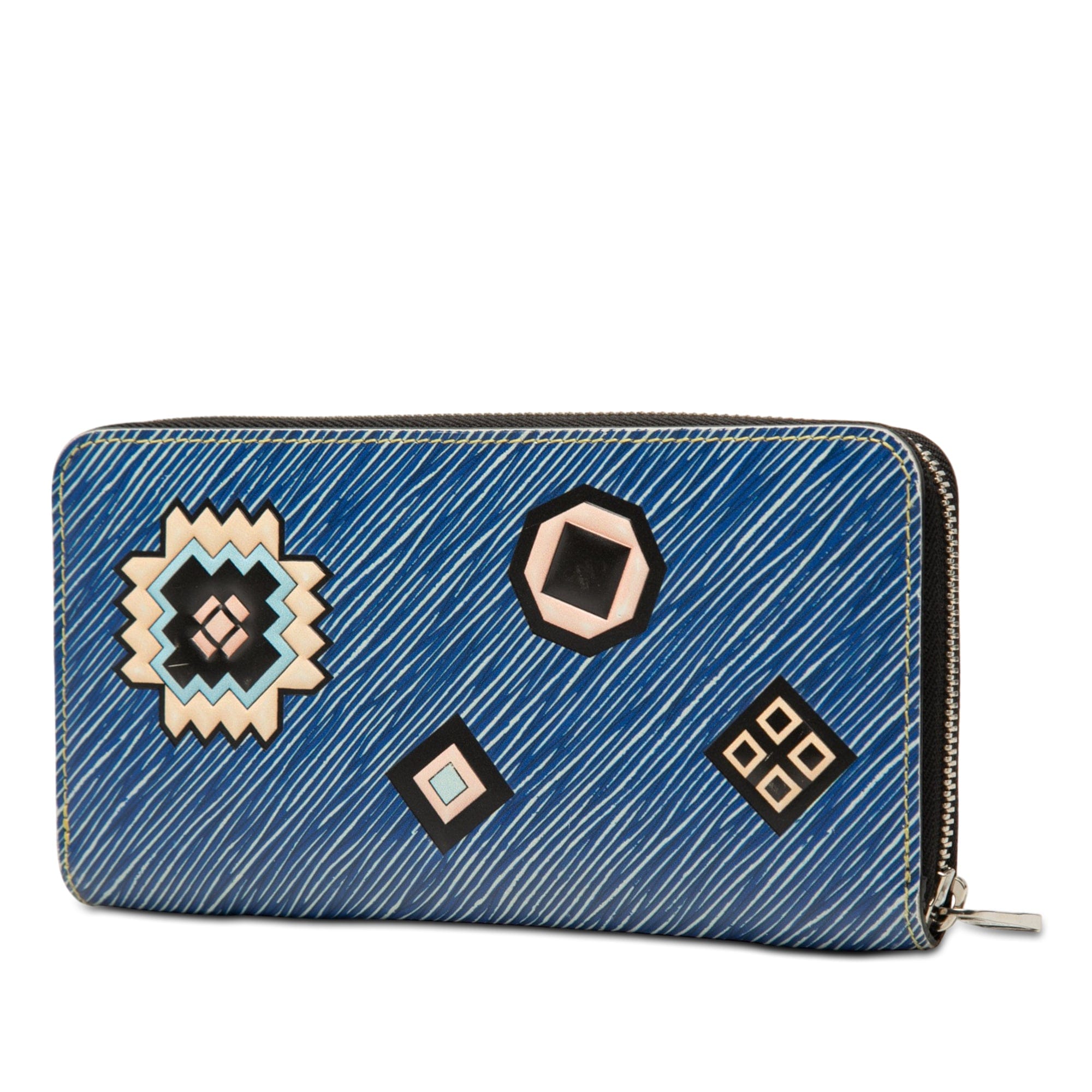 Louis Vuitton Epi Denim Azteque Zippy Wallet