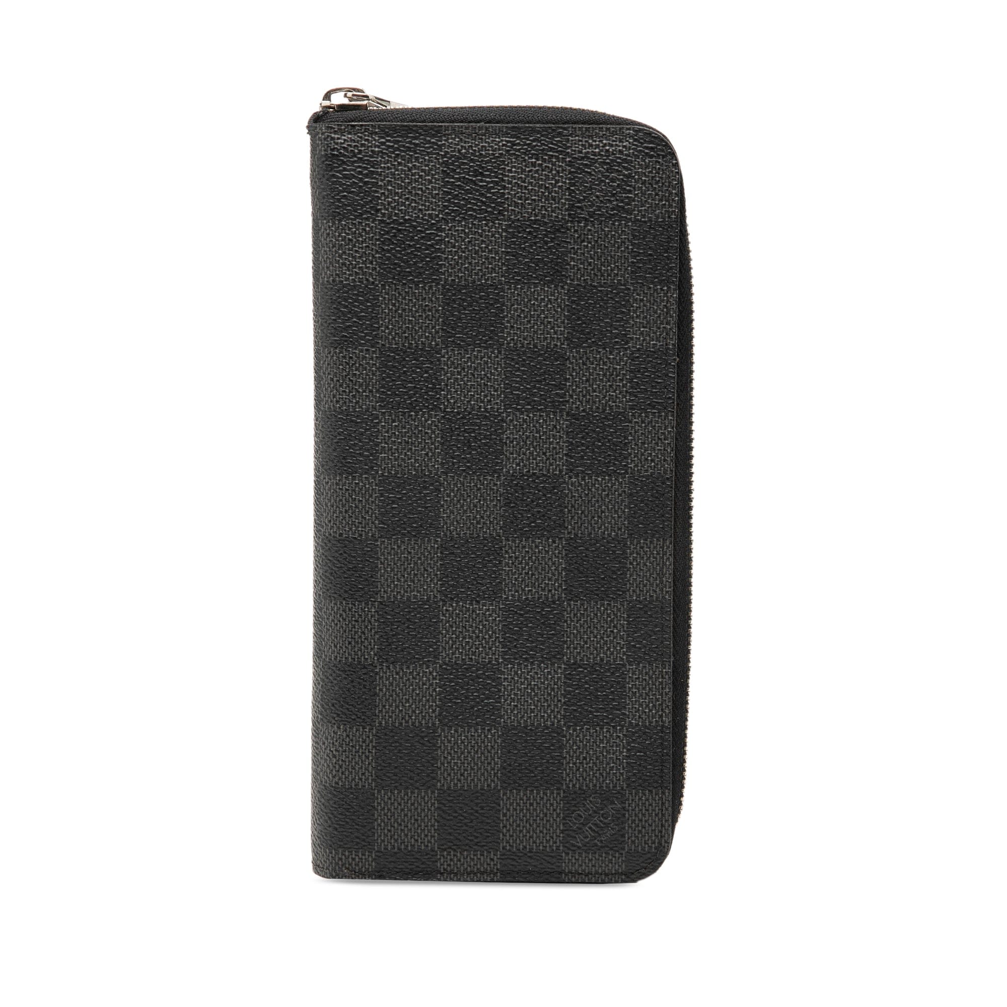 Louis Vuitton Damier Graphite Vertical Zippy Wallet