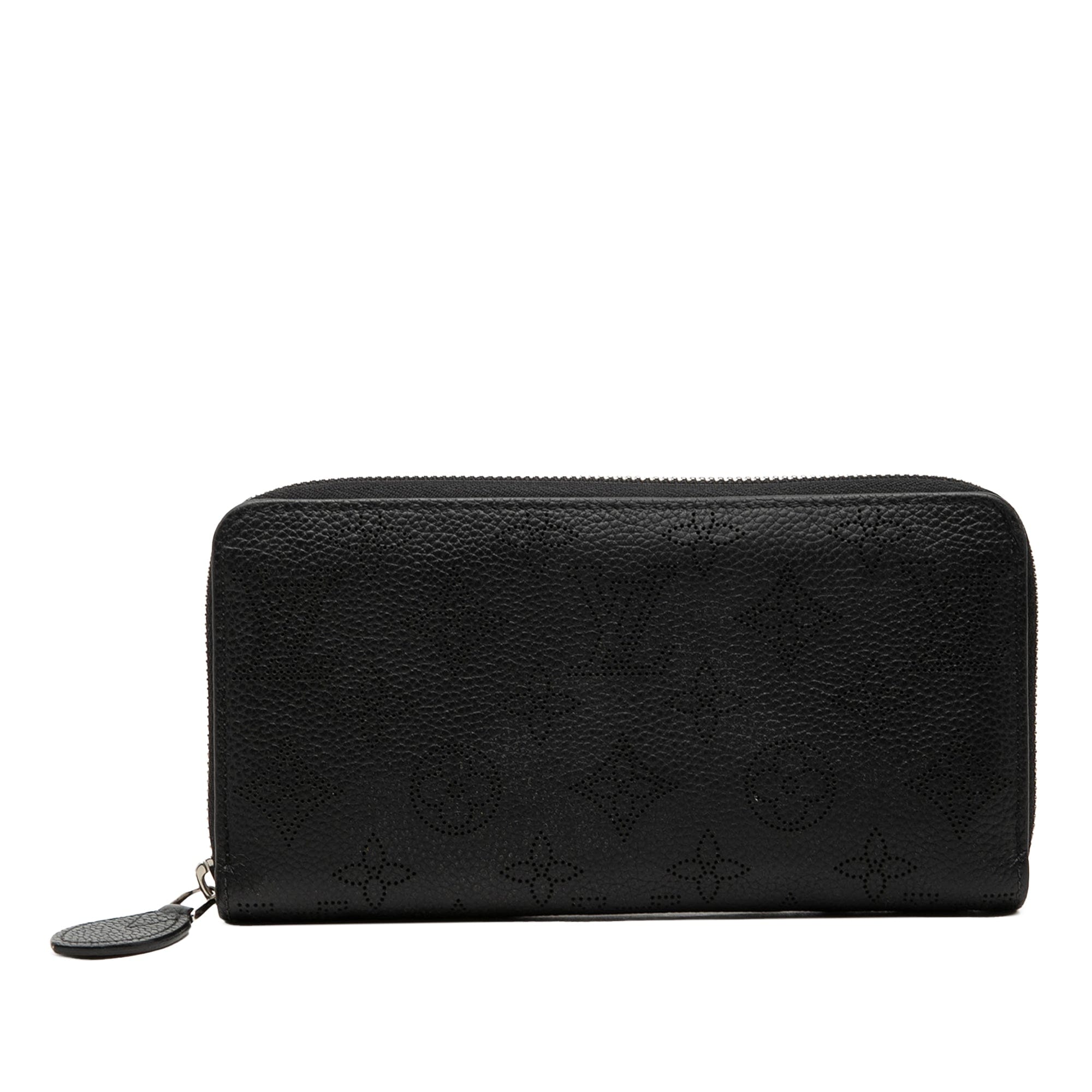 Louis Vuitton Monogram Mahina Zippy Long Wallet