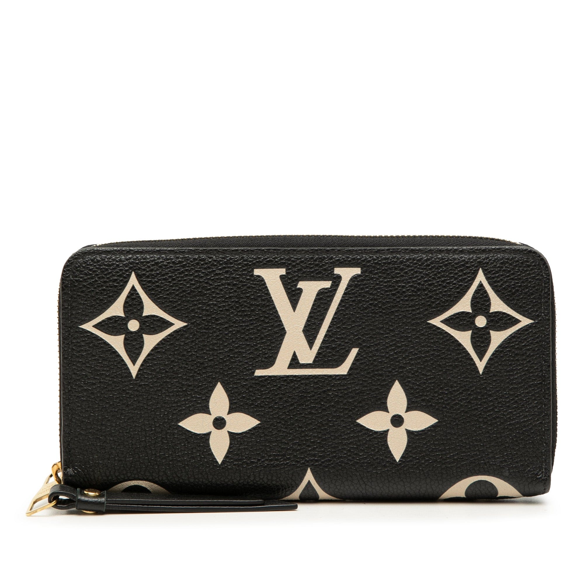 Louis Vuitton Bicolor Monogram Empreinte Giant Zippy Wallet
