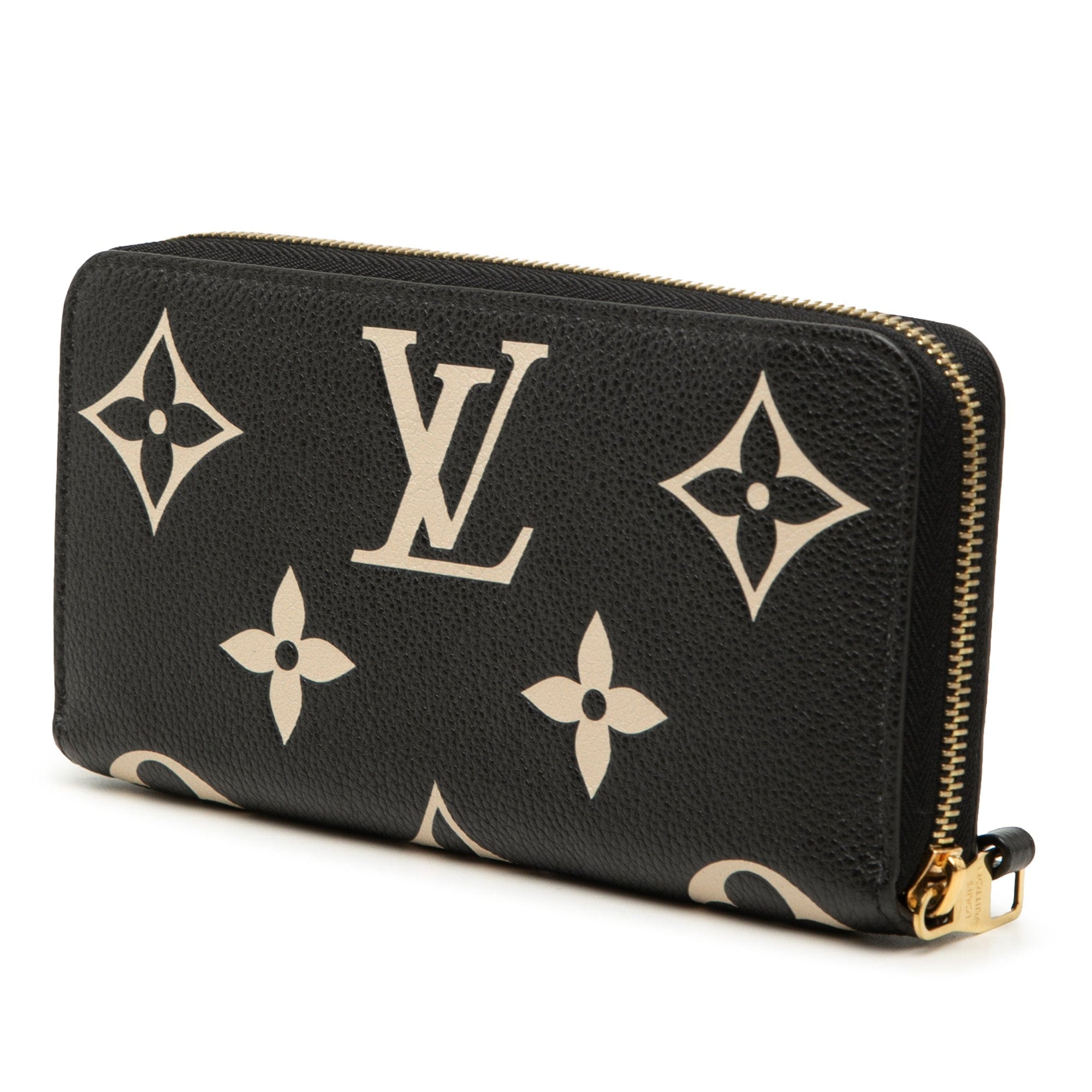 Louis Vuitton Bicolor Monogram Empreinte Giant Zippy Wallet