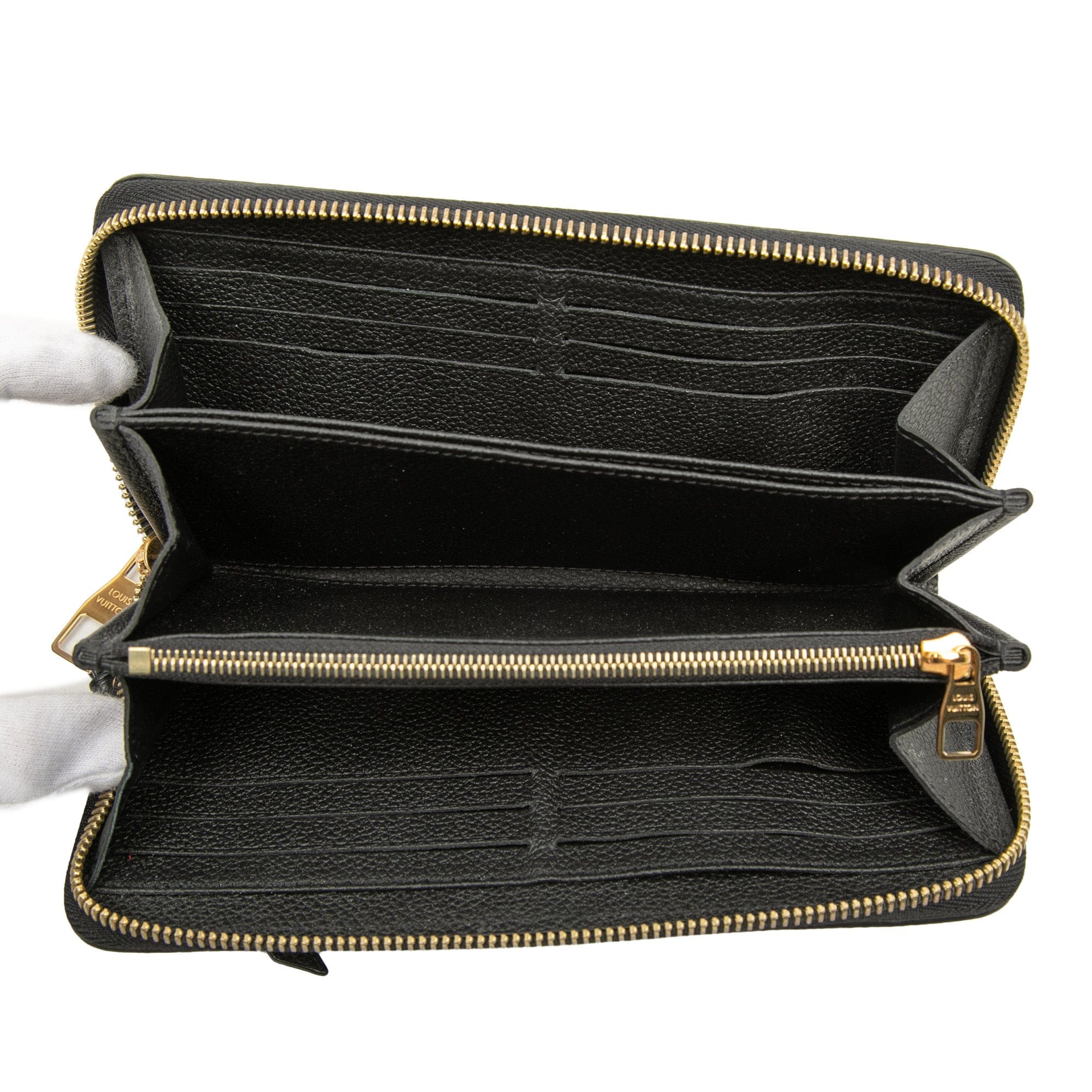Louis Vuitton Bicolor Monogram Empreinte Giant Zippy Wallet