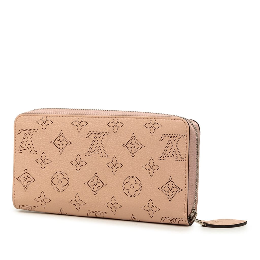 Louis Vuitton Monogram Mahina Zippy Long Wallet