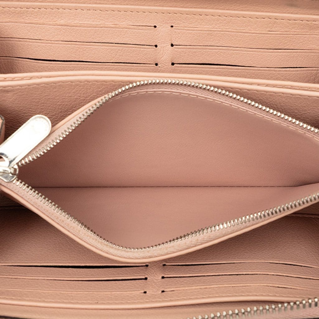 Louis Vuitton Monogram Mahina Zippy Long Wallet