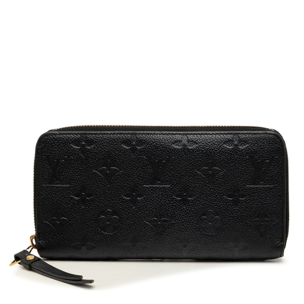 Louis Vuitton Monogram Empreinte Zippy Long Wallet