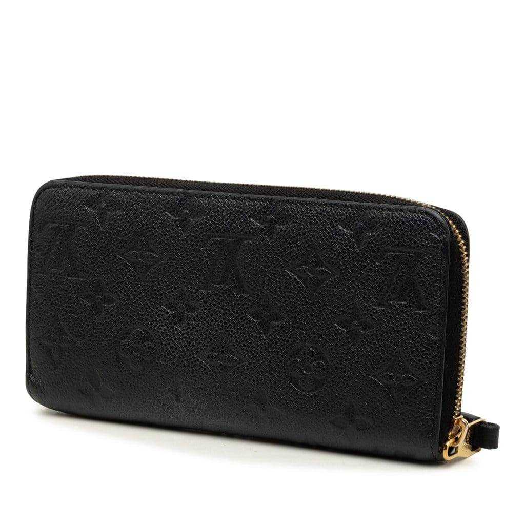 Louis Vuitton Monogram Empreinte Zippy Long Wallet