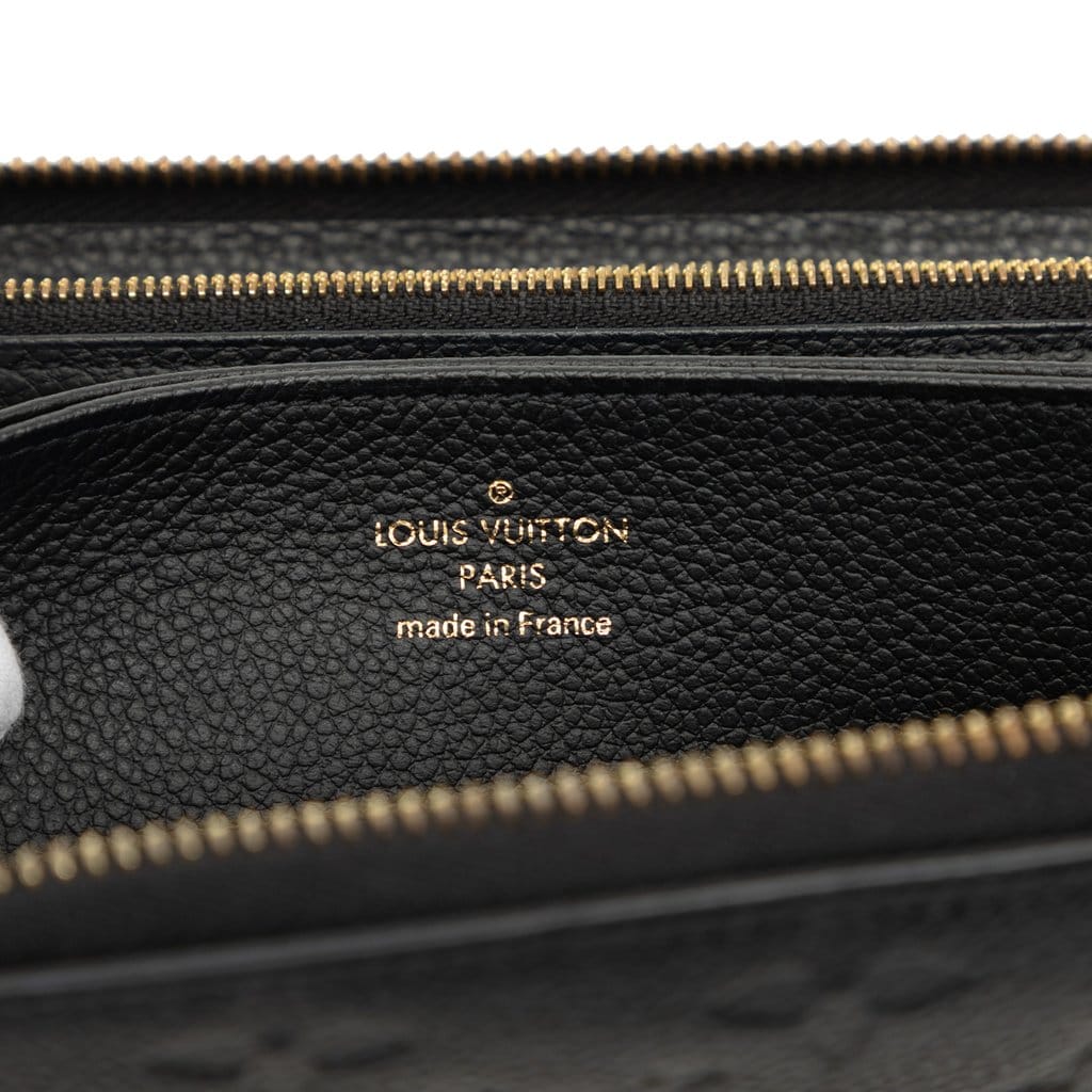 Louis Vuitton Monogram Empreinte Zippy Long Wallet
