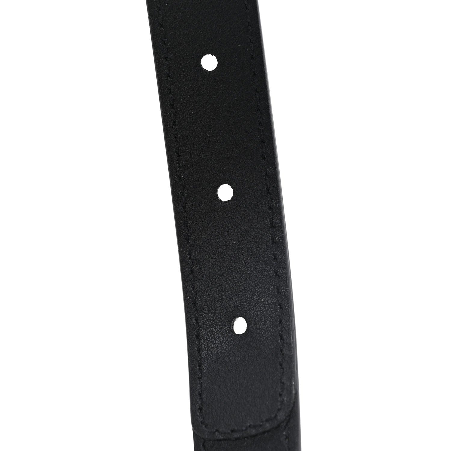Gucci GG Supreme Monogram Matte Plutone Calfskin Double G 20 mm Belt 120 48 Beige Ebony Black