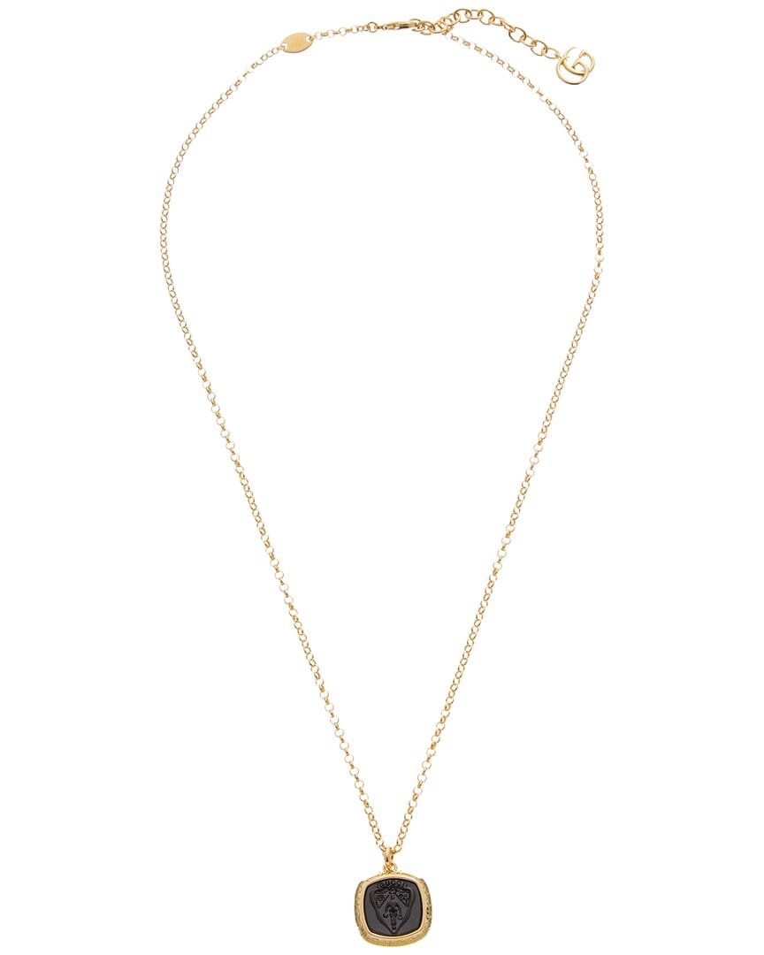 Gucci Crest Necklace