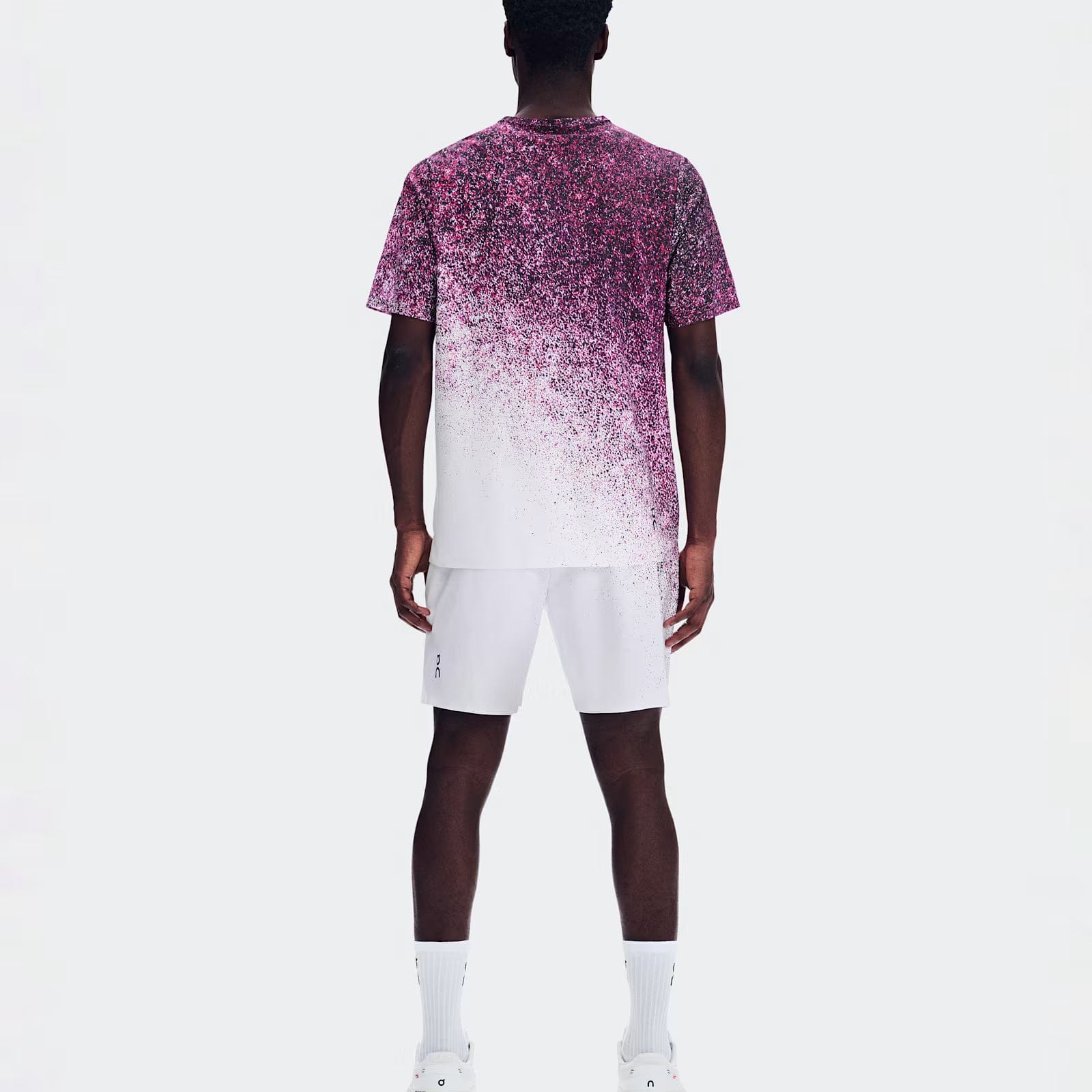 On Running On 7" Court Shorts Fade Nebula | White
