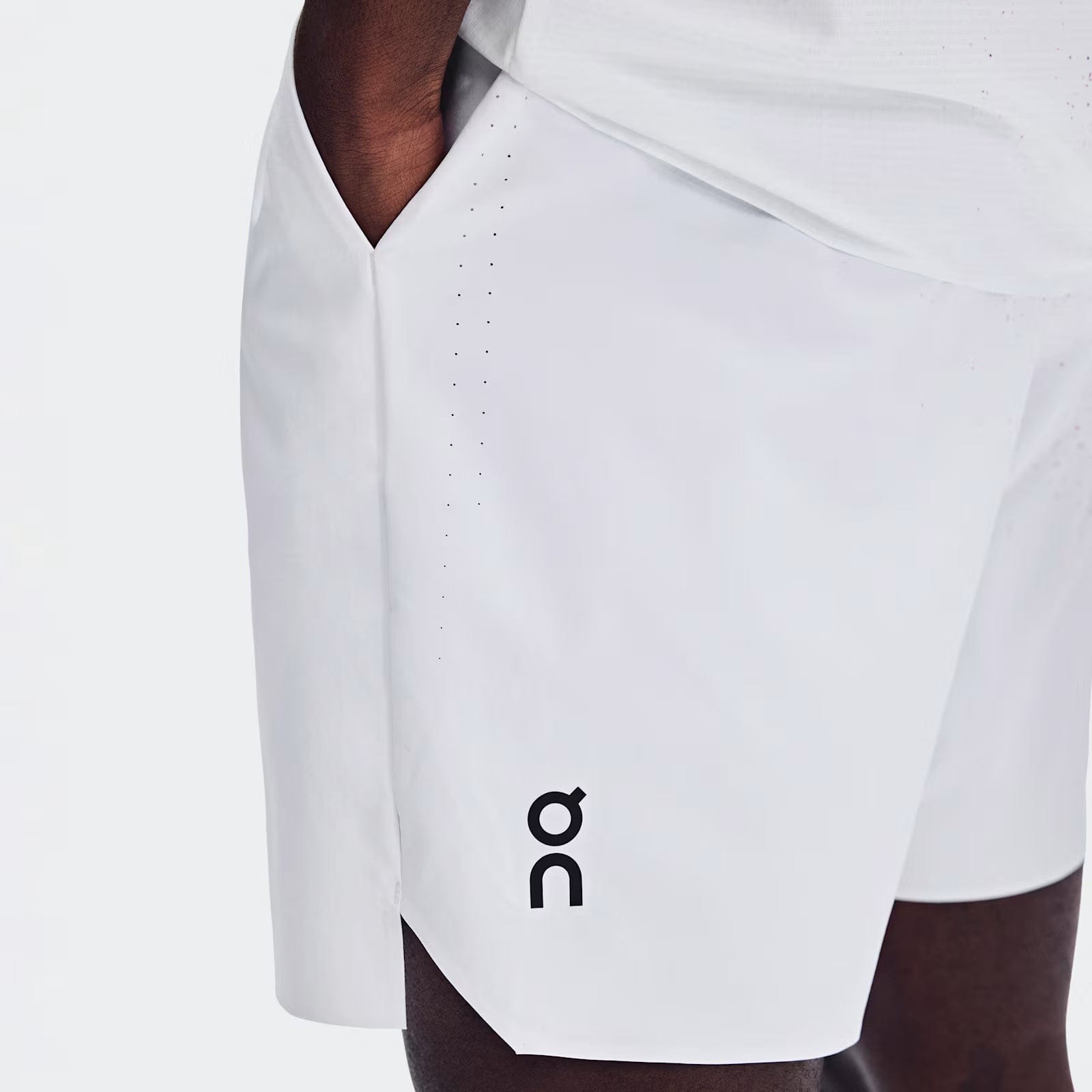 On Running On 7" Court Shorts Fade Nebula | White