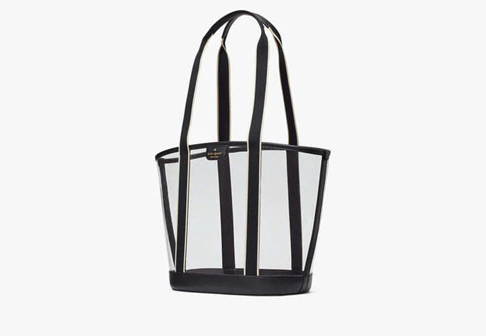 Kate Spade Clare See Through Tote Black | Off Kicks