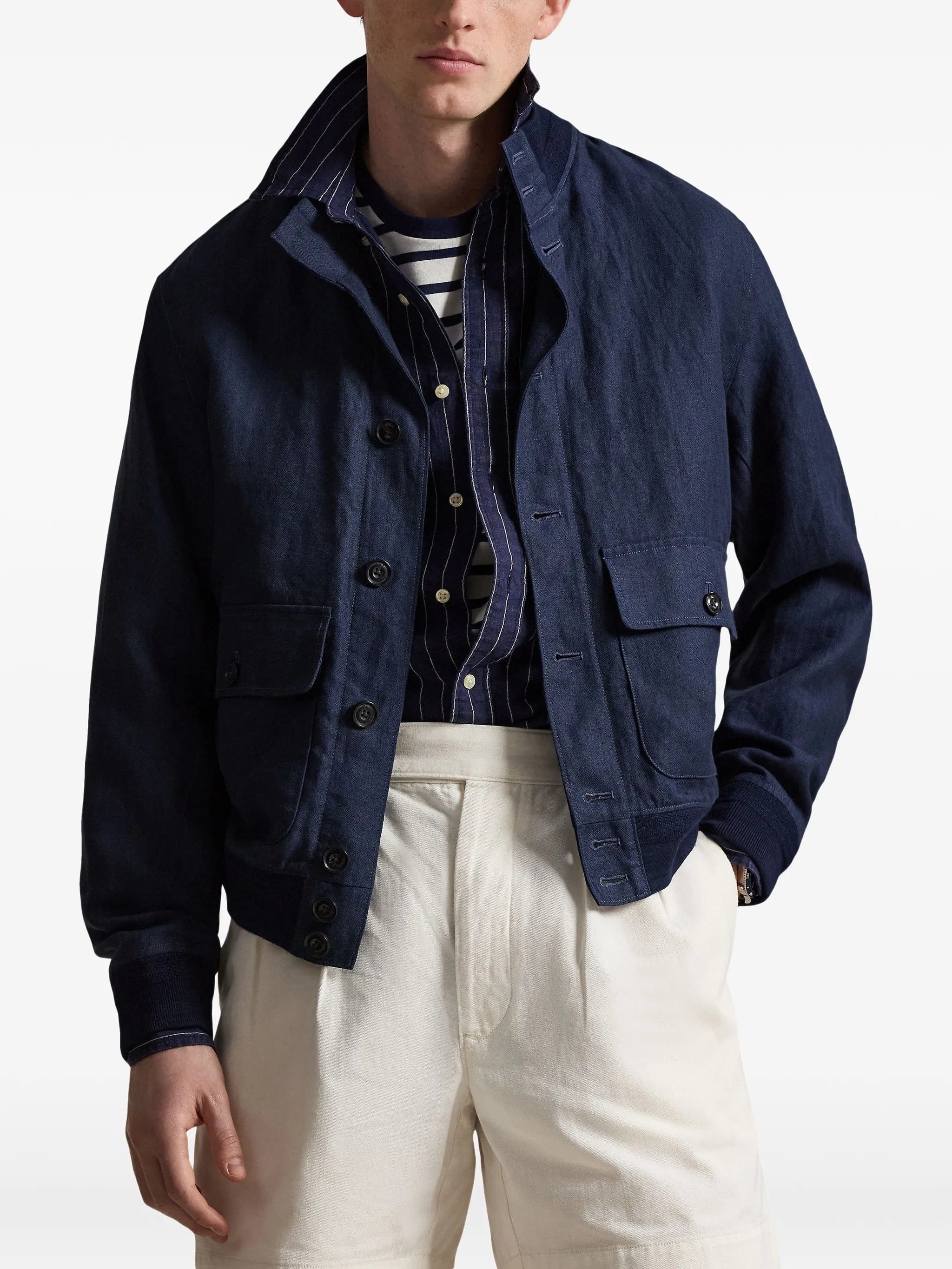 Polo Ralph Lauren button - up bomber jacket