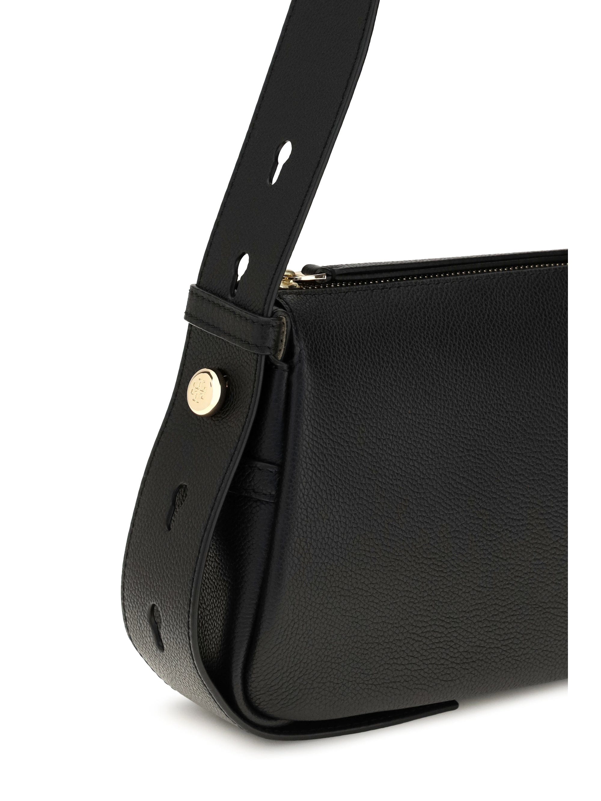Tory Burch Romy Shoulder Bag — Black