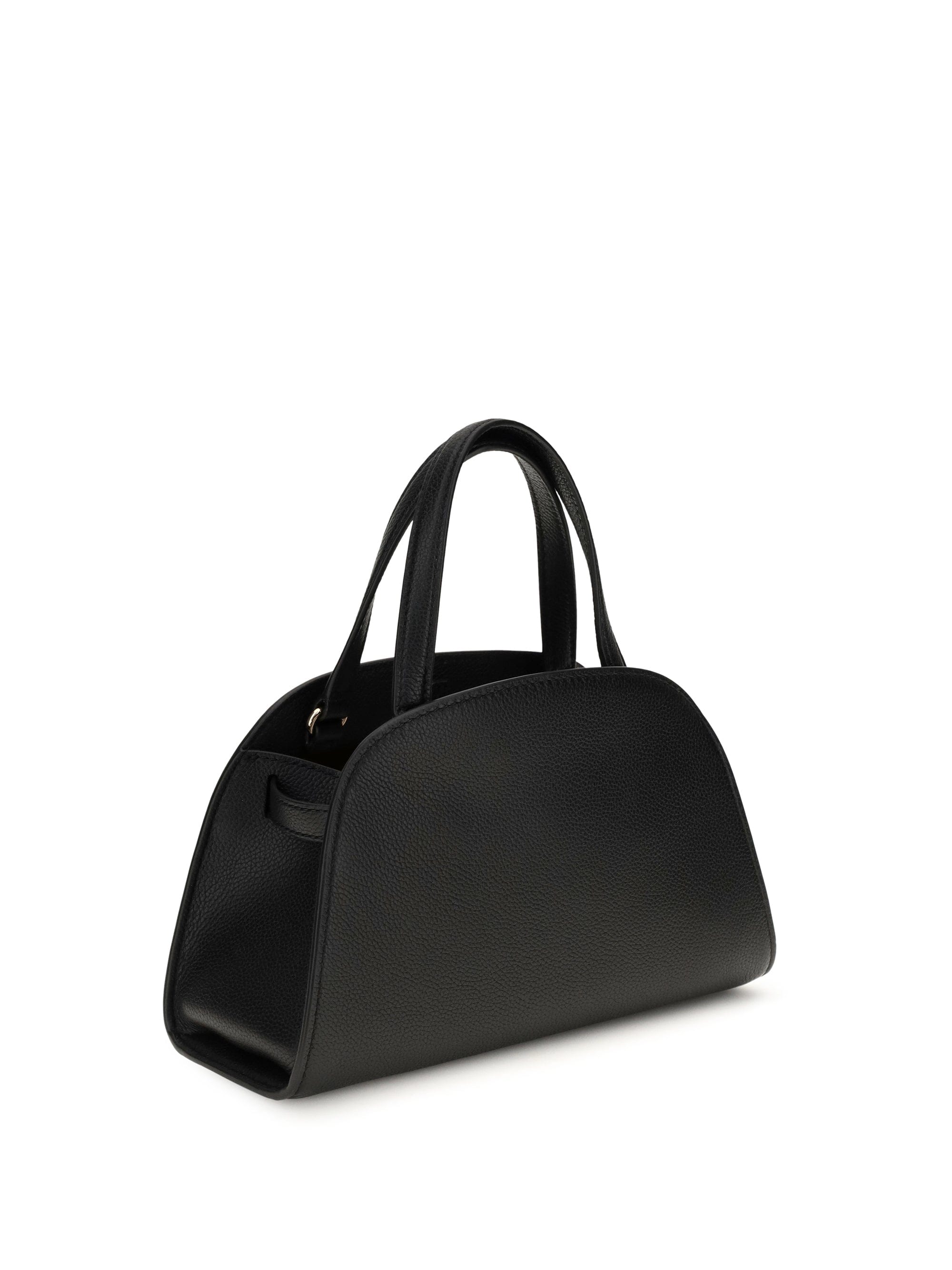 Tory Burch Romy Small Bauletto Shoulder Bag — Black