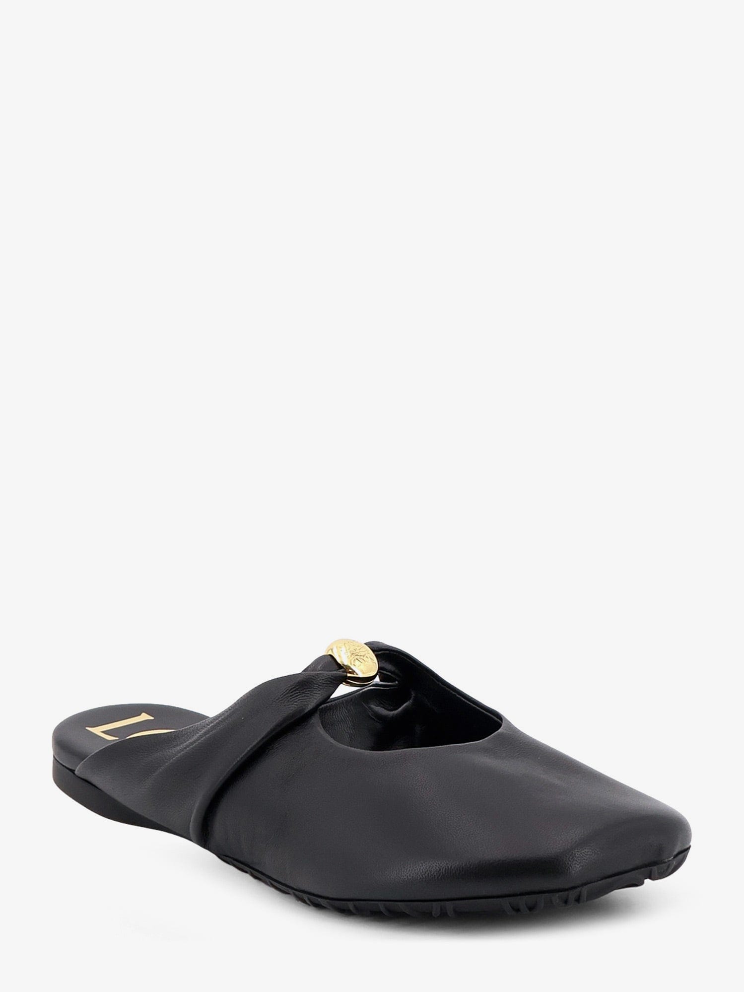Loewe Pebble Soft low leather sandals