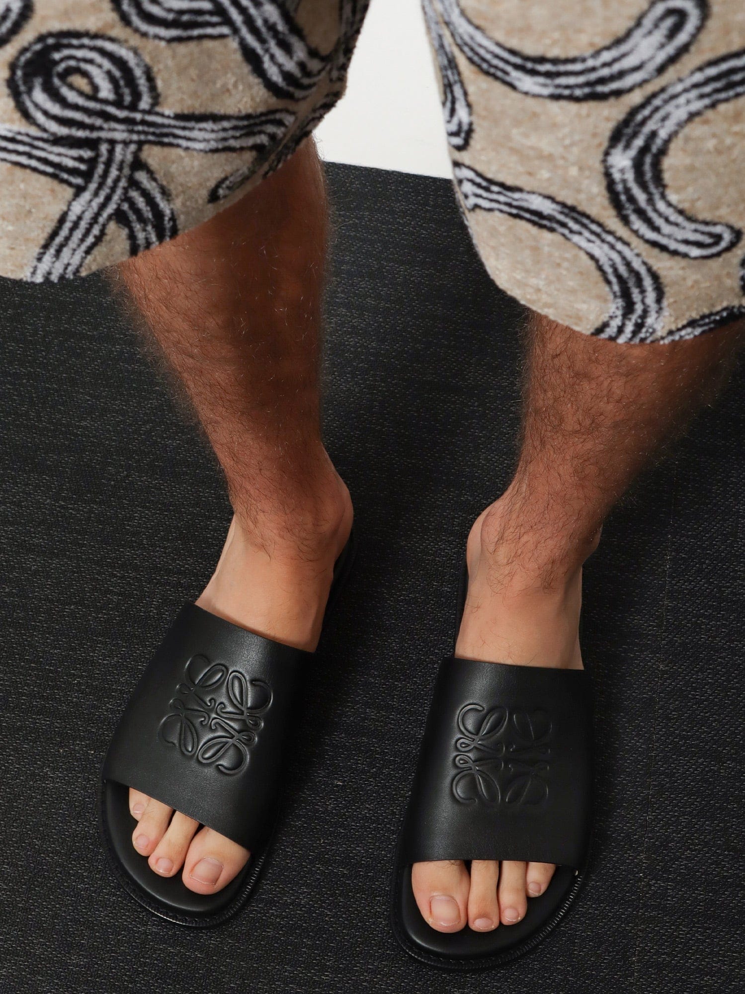 Loewe Paula's Ibiza - Flex Anagram leather sandals