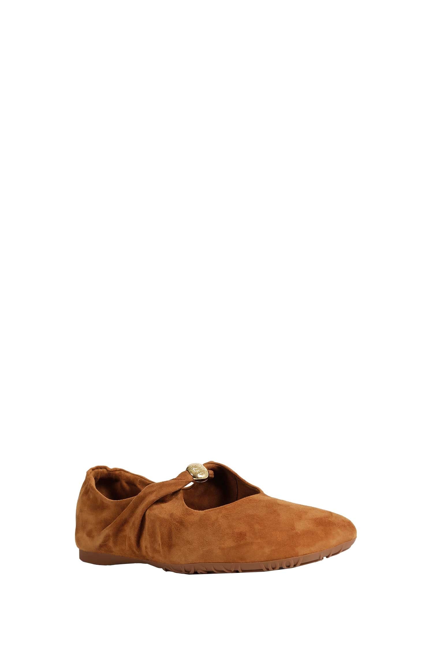 Loewe Suede Ballerinas