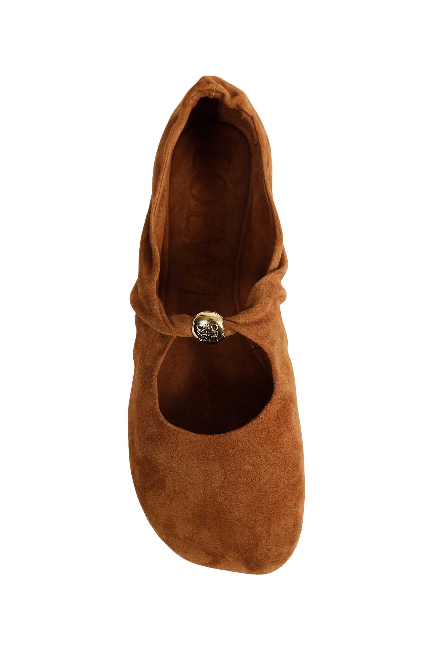 Loewe Suede Ballerinas
