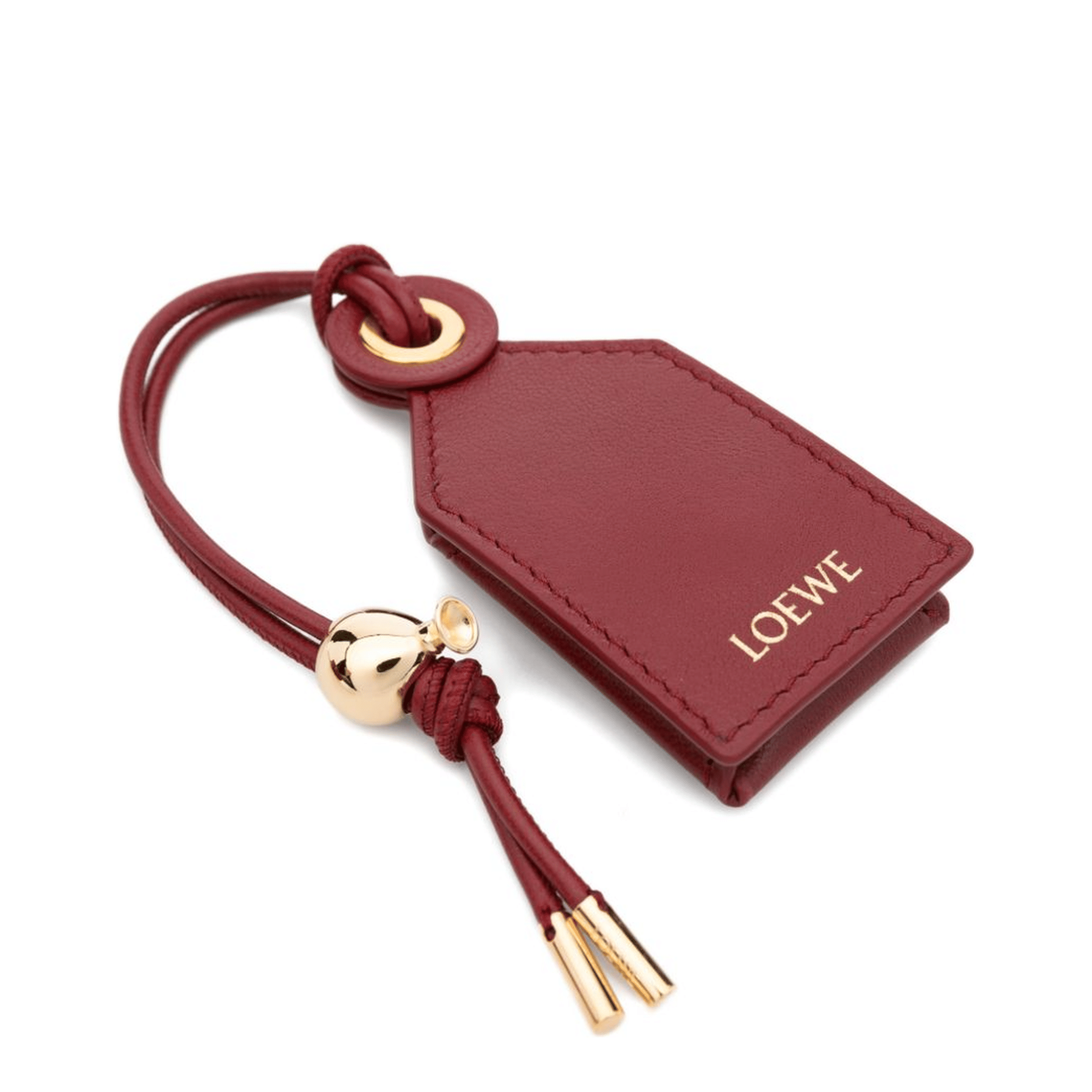 Loewe Puzzle Nappa Lambskin Bag - Burnt Red