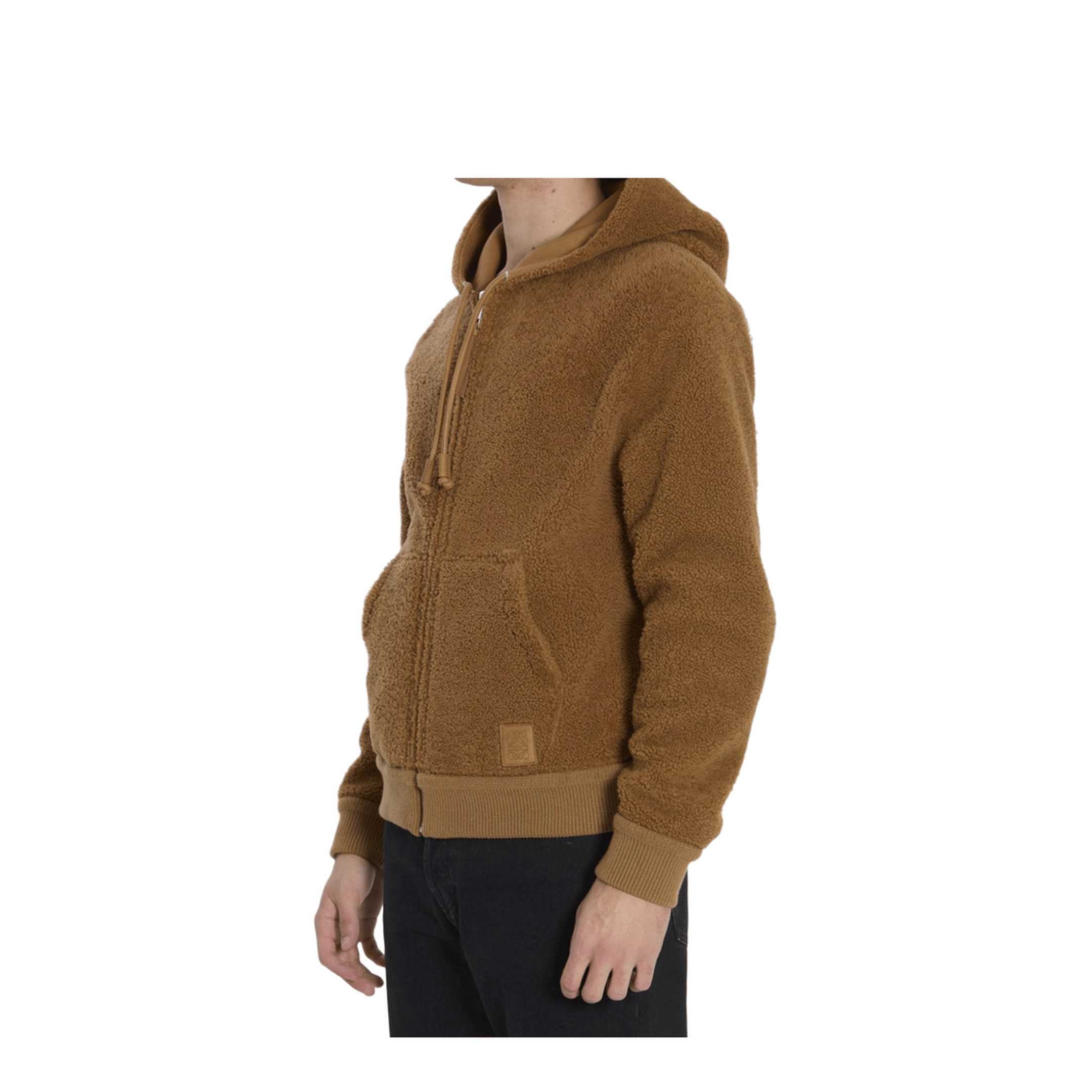 Loewe Hooded Leather Jacket