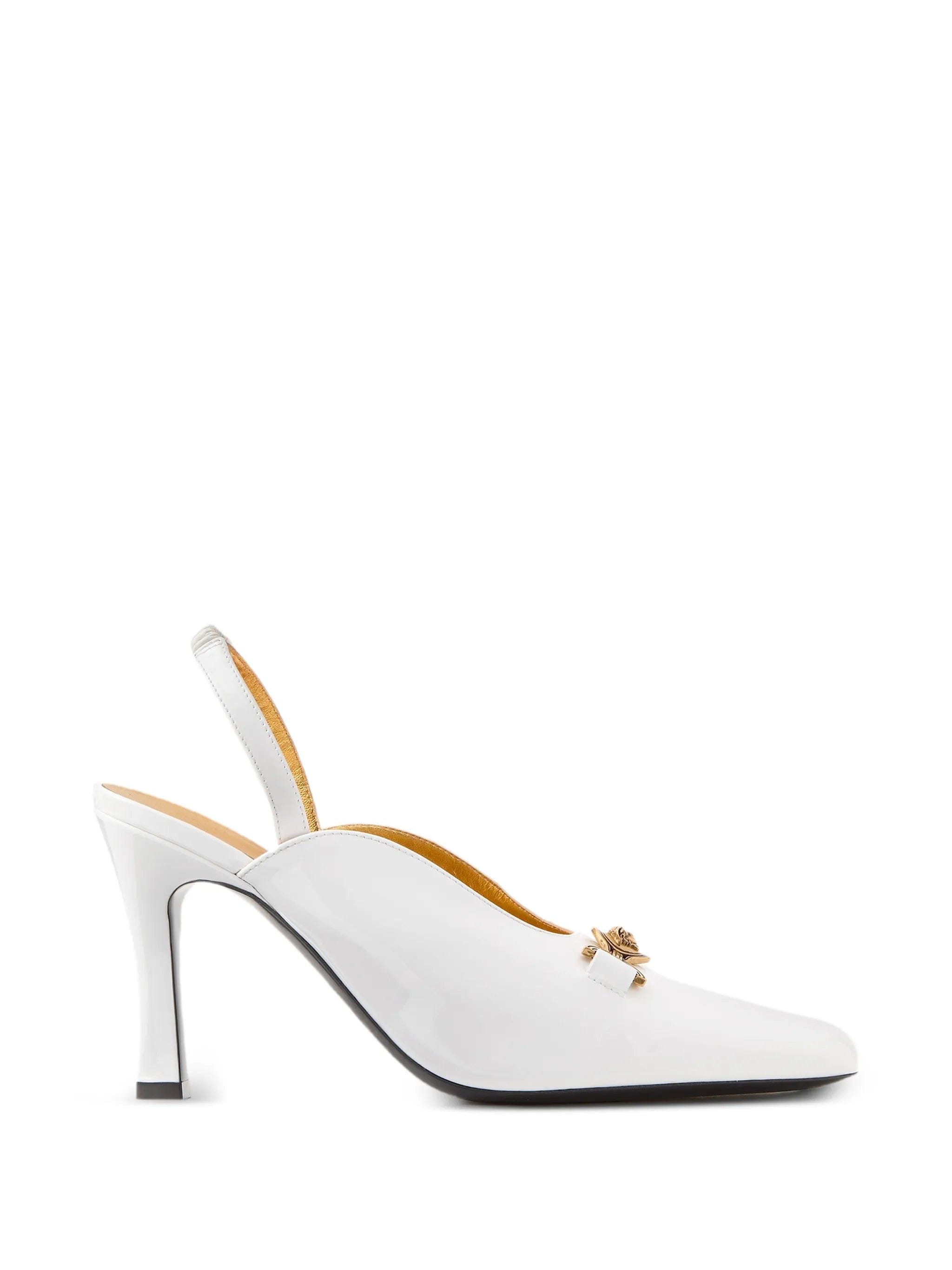 Versace Marisa patent slingbacks 90 mm