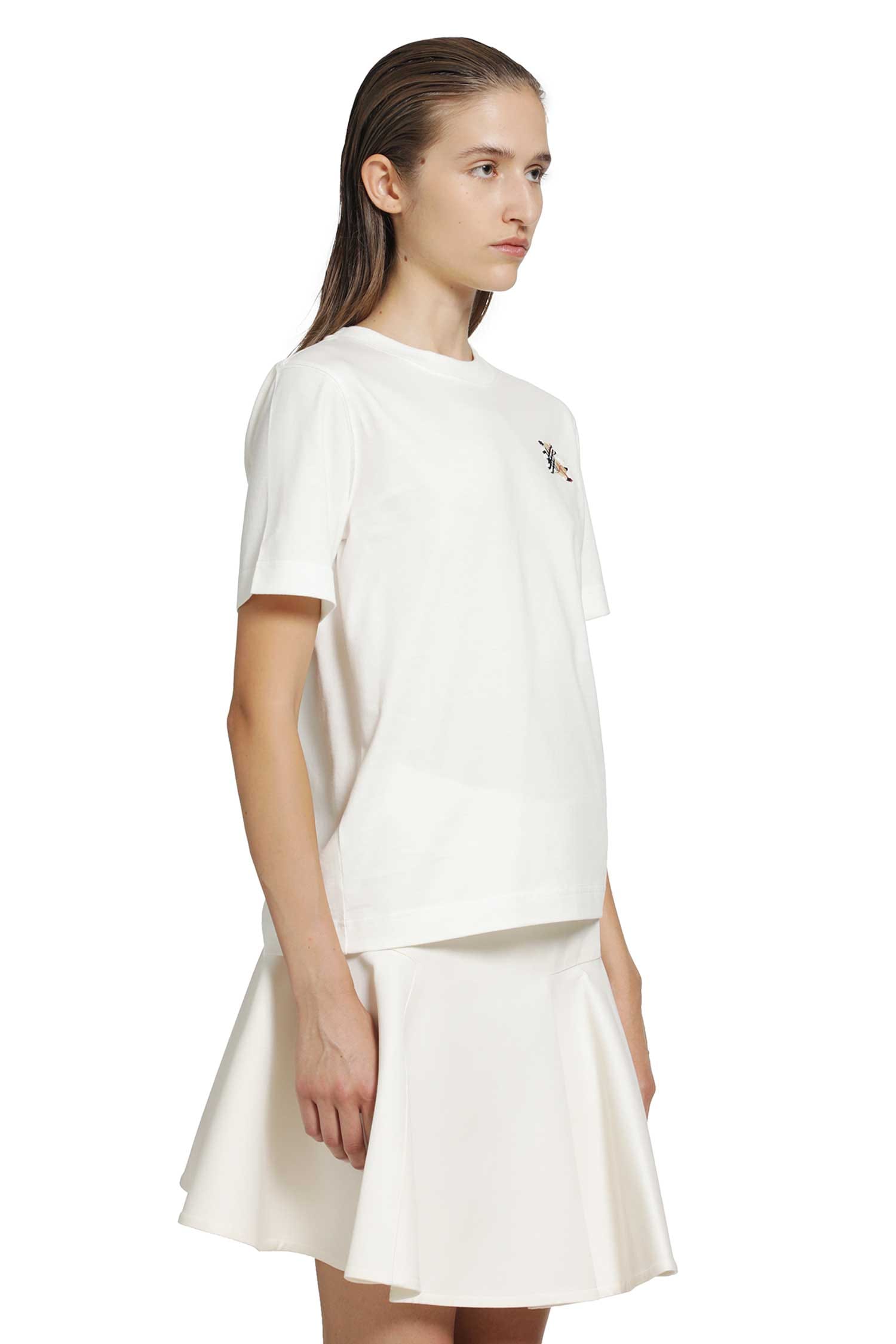 Burberry Knight Check Cotton T - Shirt