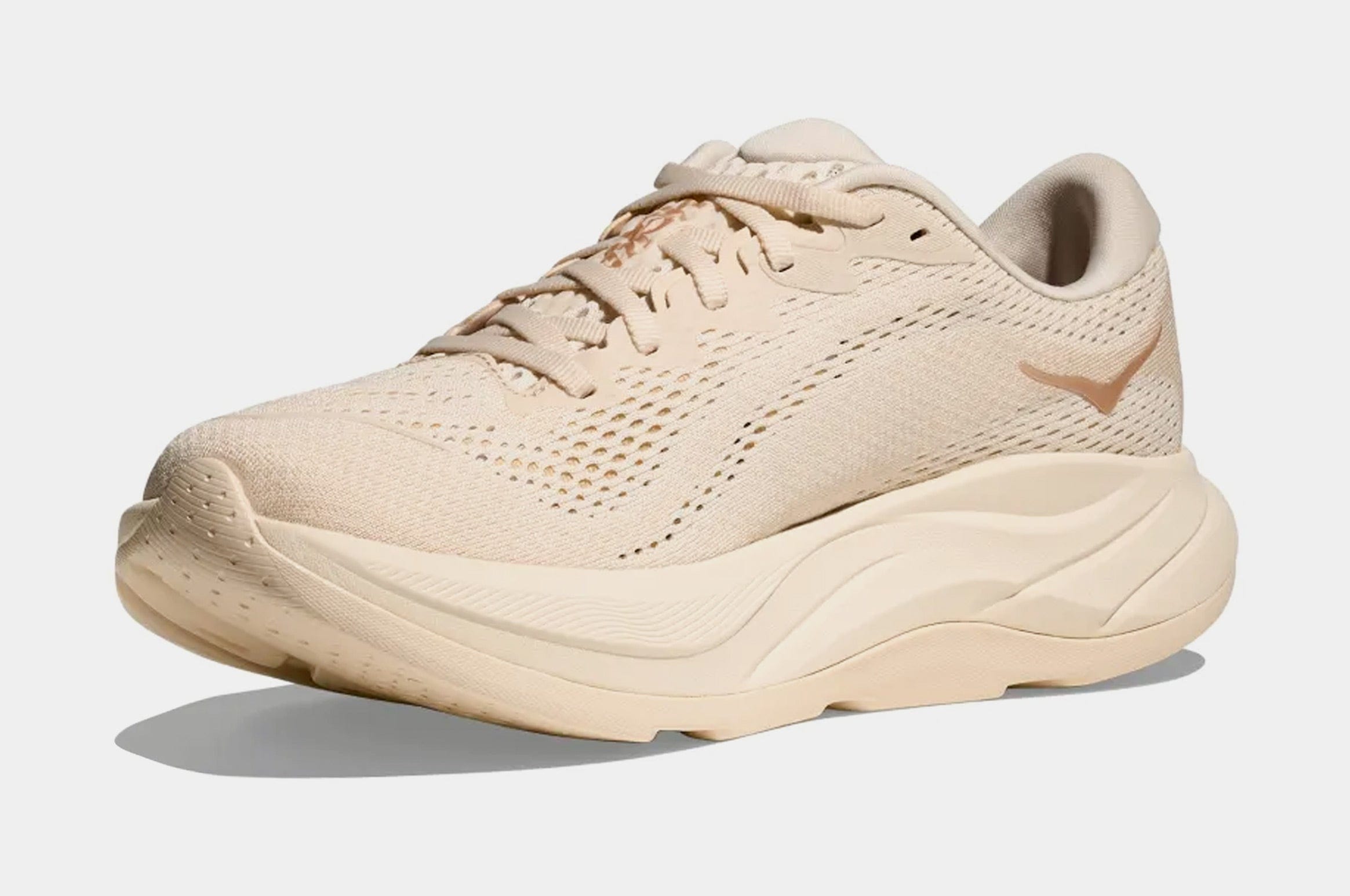 Hoka Rincon 4 Womens Running Shoes (Vanilla/Birch)