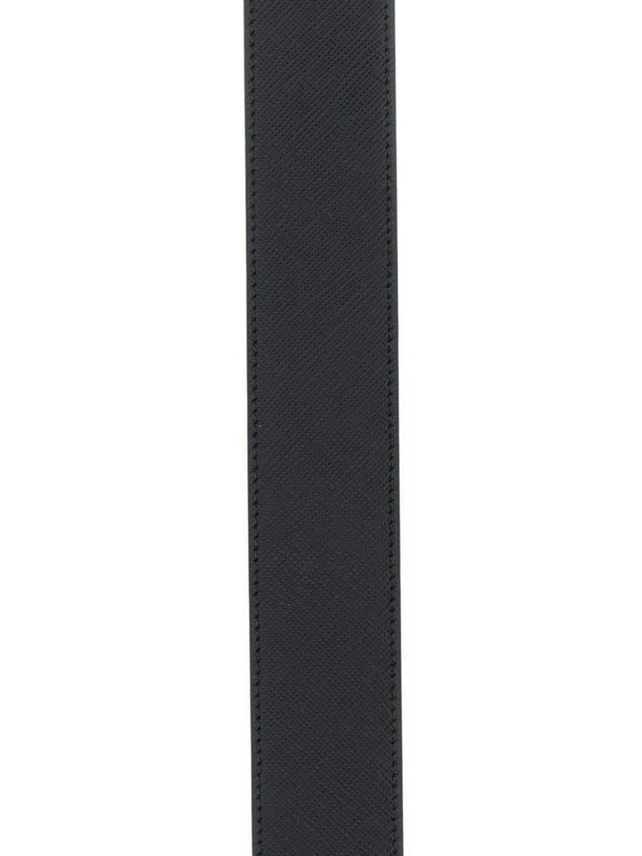 Prada textured leather belt