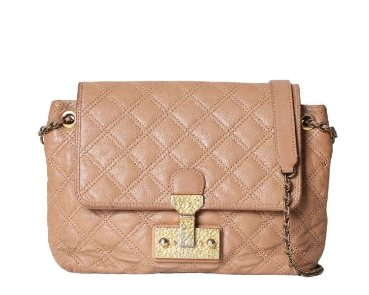 Marc Jacobs Quilted Leather Shoulder Bag One Size