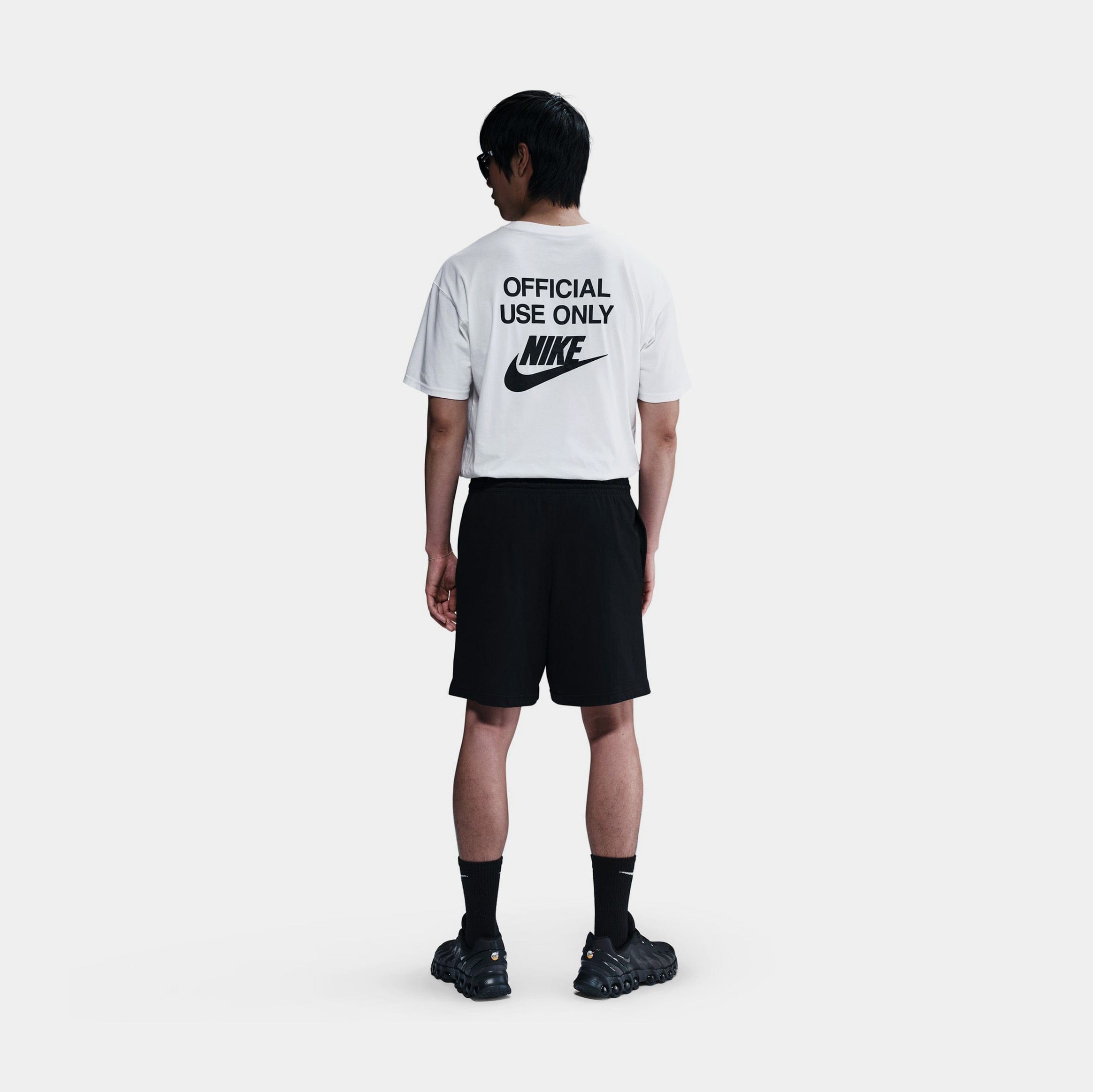 Nike NSW Max 90 Remix Mens Short Sleeve Shirt (White/Black)
