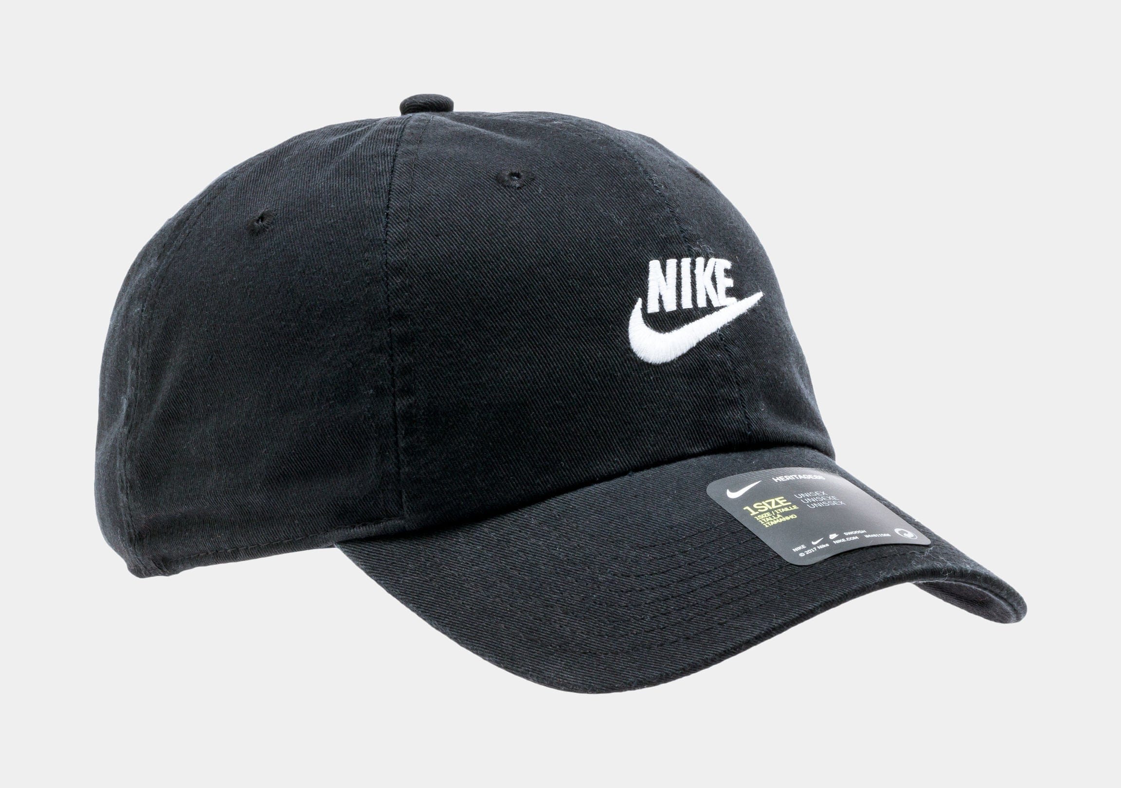 Nike Heritage 86 Futura Cap Mens Hat (Black)