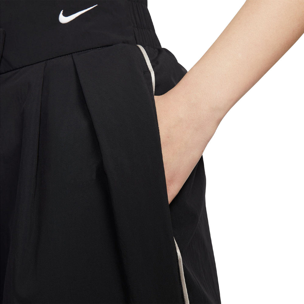 Nike NSW Mid - Rise Asymmetrical Pants Black Ore