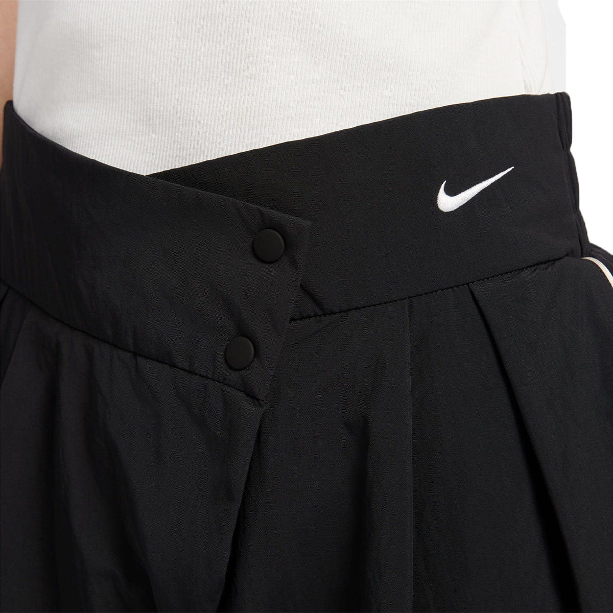 Nike NSW Mid - Rise Asymmetrical Pants Black Ore