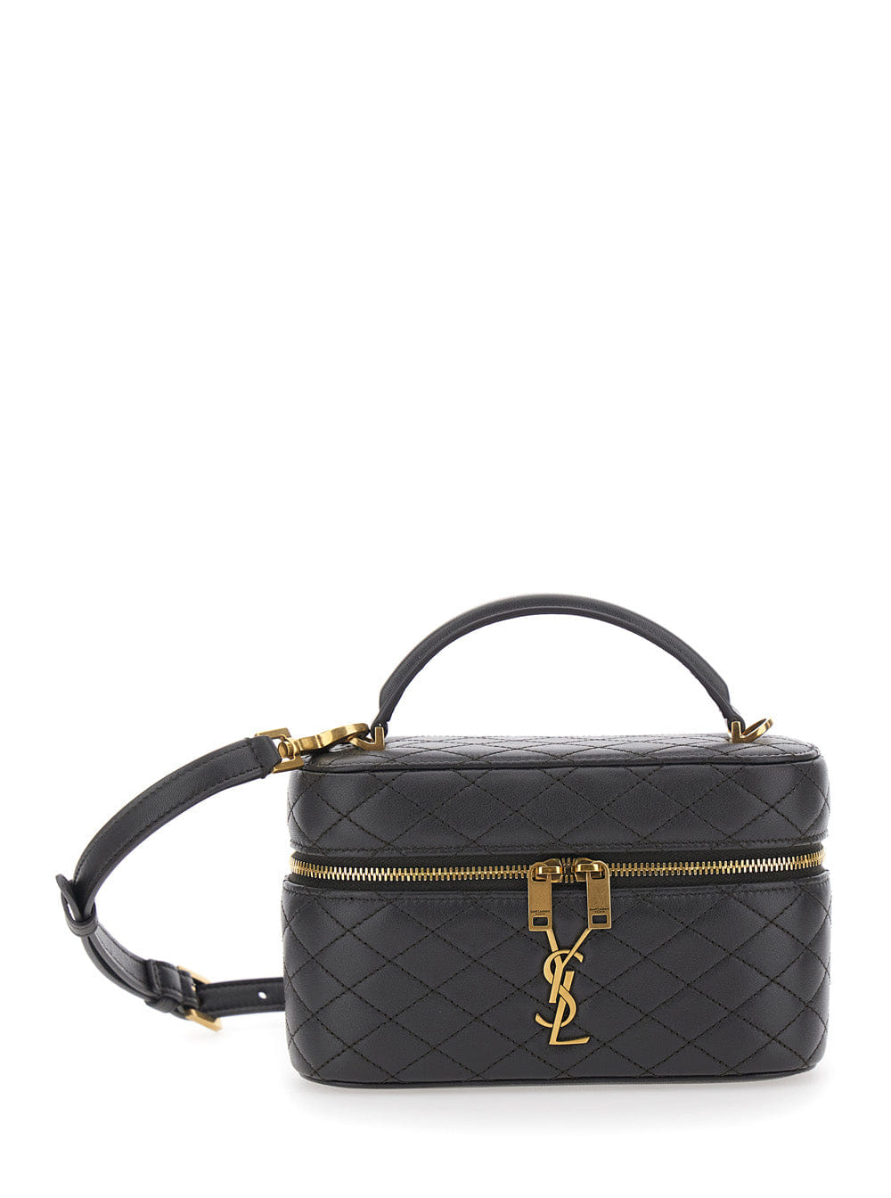 Saint Laurent Women Shoulder Bag Gaby With Gray Leather Details For Women
